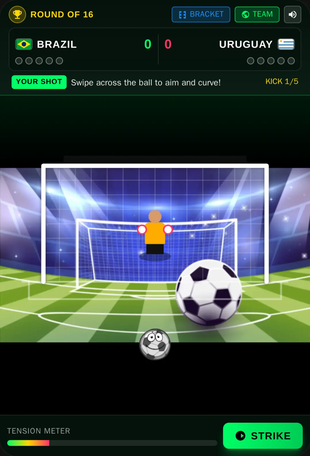 World Cup Penalty Shootout this is a world cup game cover