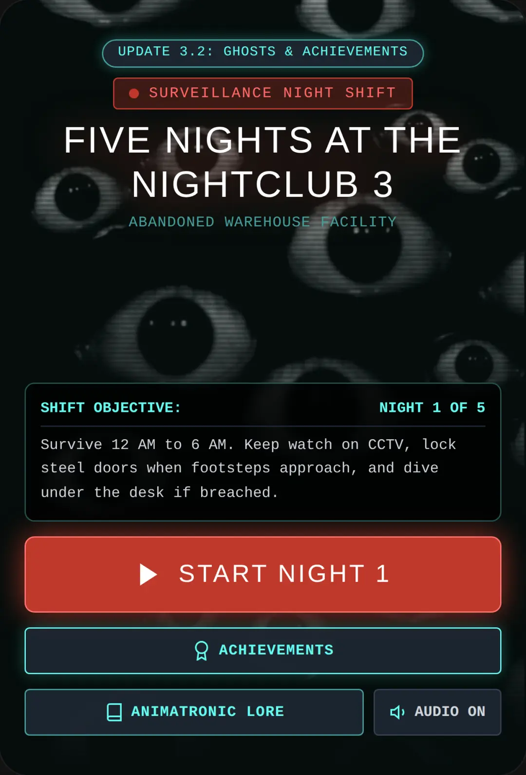 five nights at the nightclub 3 cover