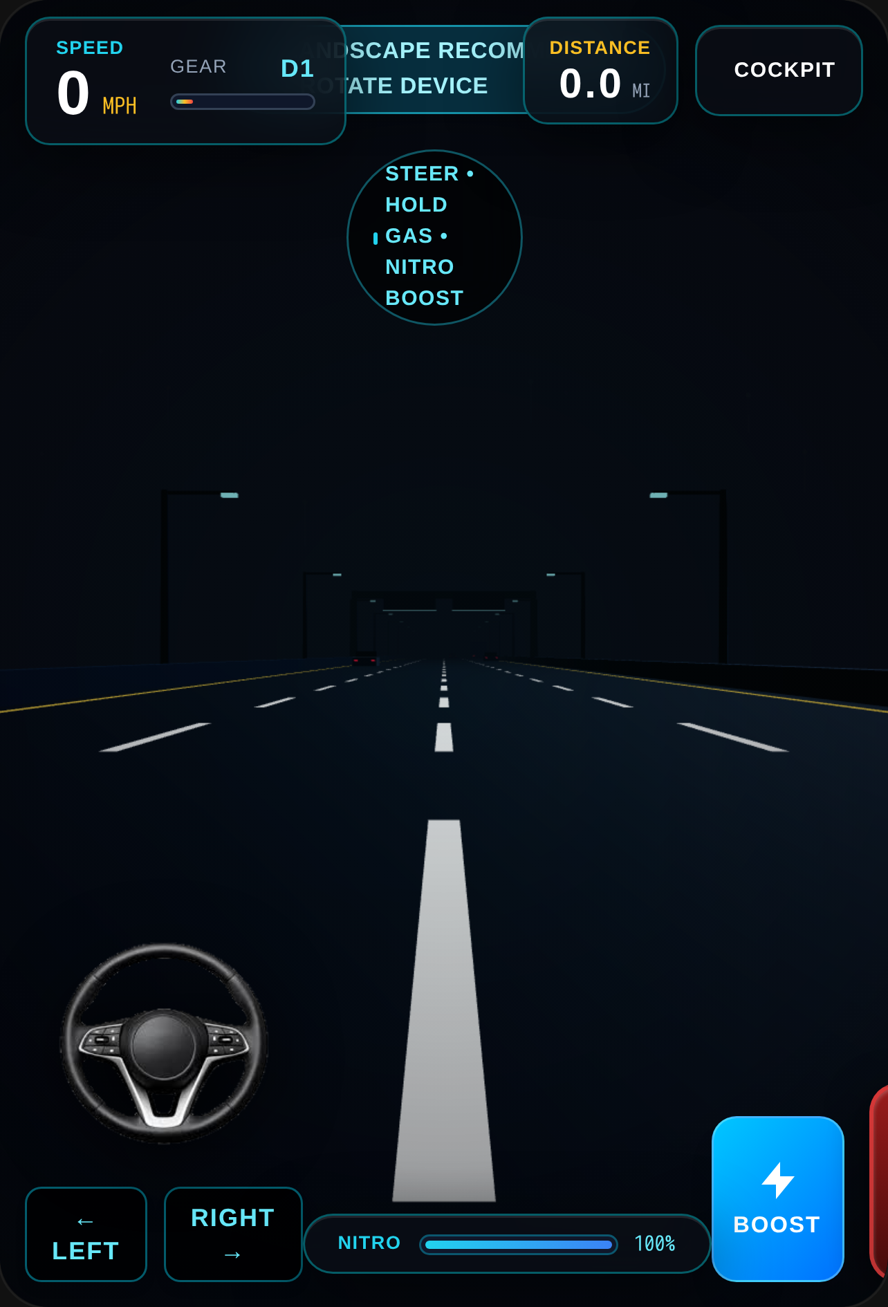 Midnight Expressway - Landscape 3D Highway Drive cover