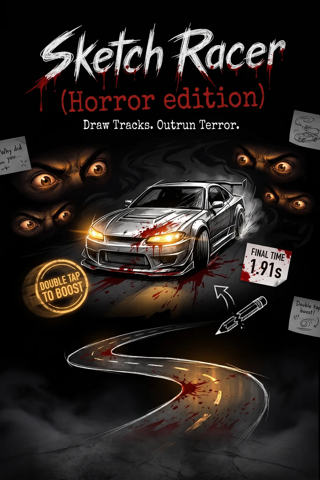 Sketch Racer (Horror edition) #Horror