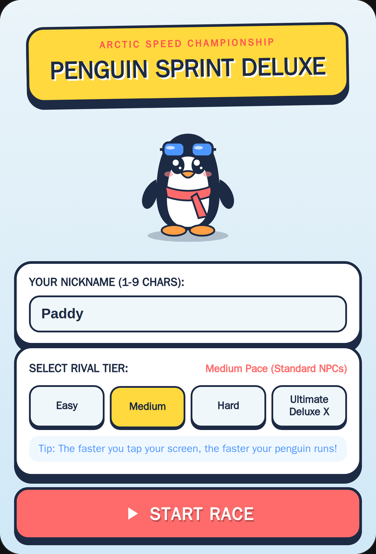 Penguin Sprint Deluxe cover