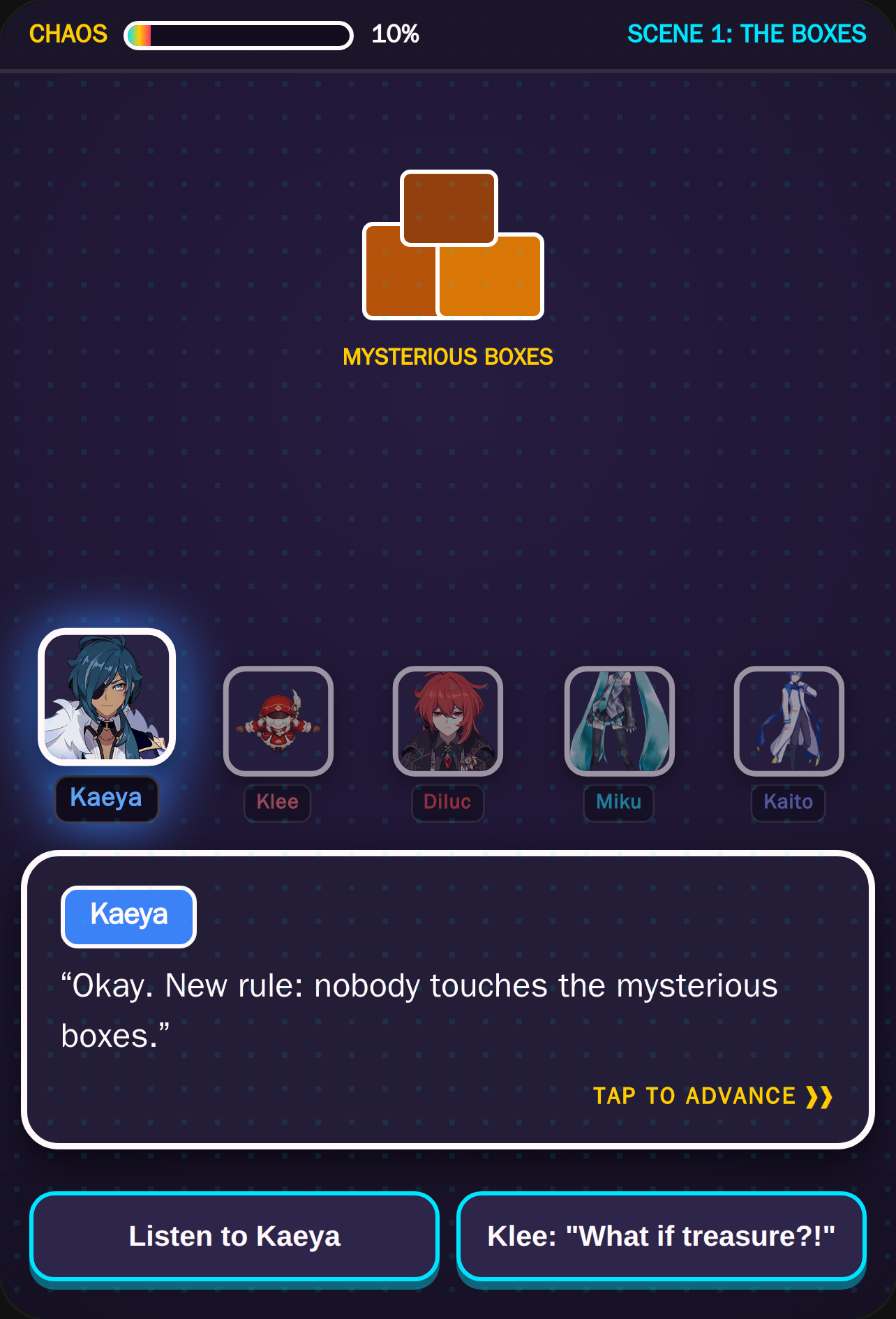 The Forbidden Button Chaos cover