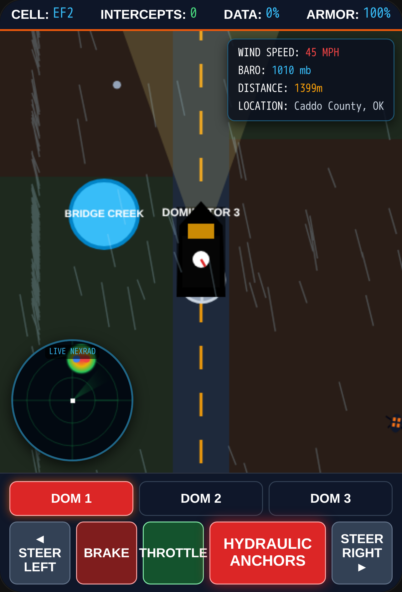 Dominator: Oklahoma Tornado Intercept cover