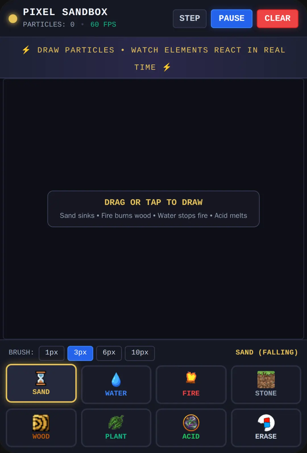 Pixel Sandbox