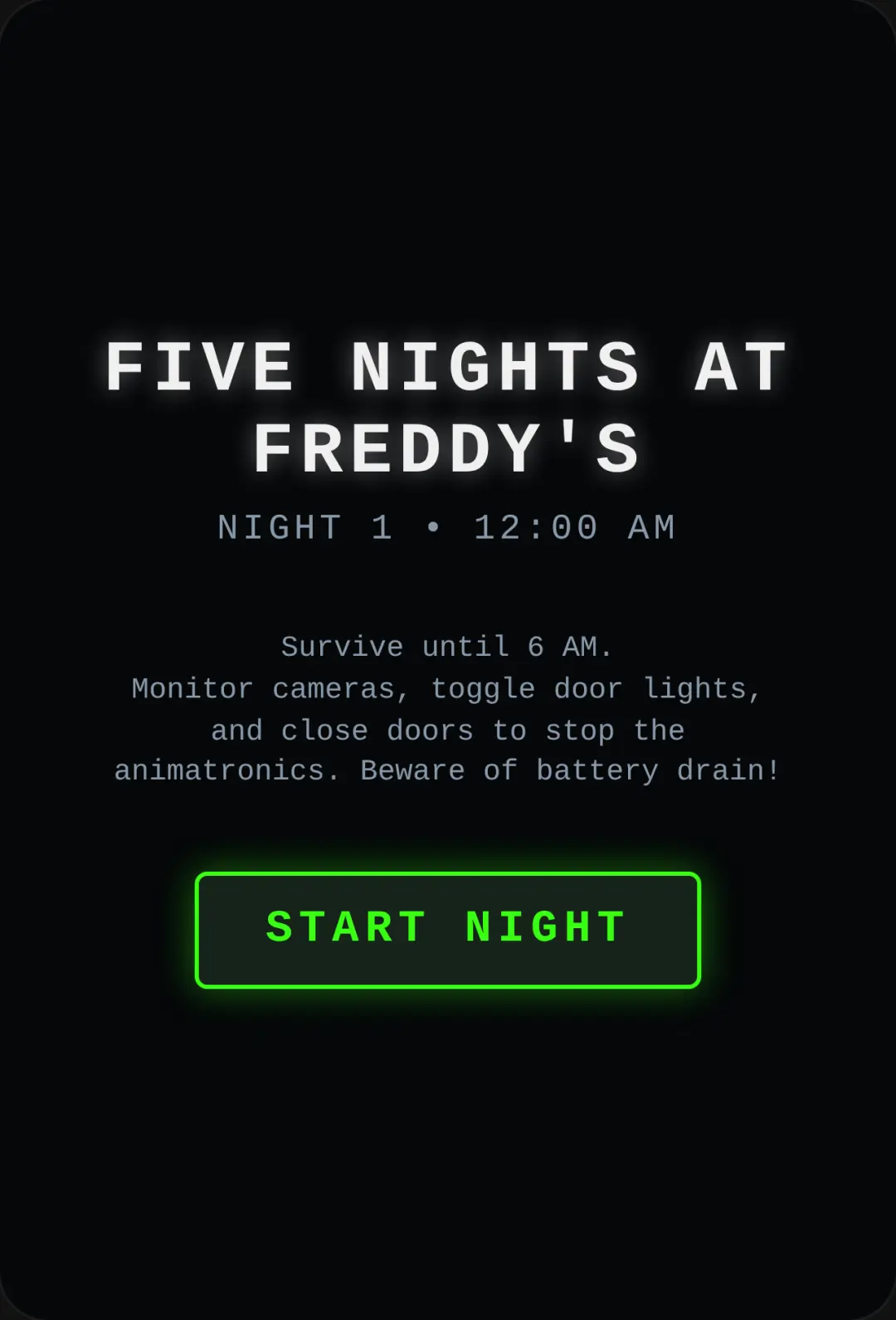 Five Nights at Freddy's Mobile cover