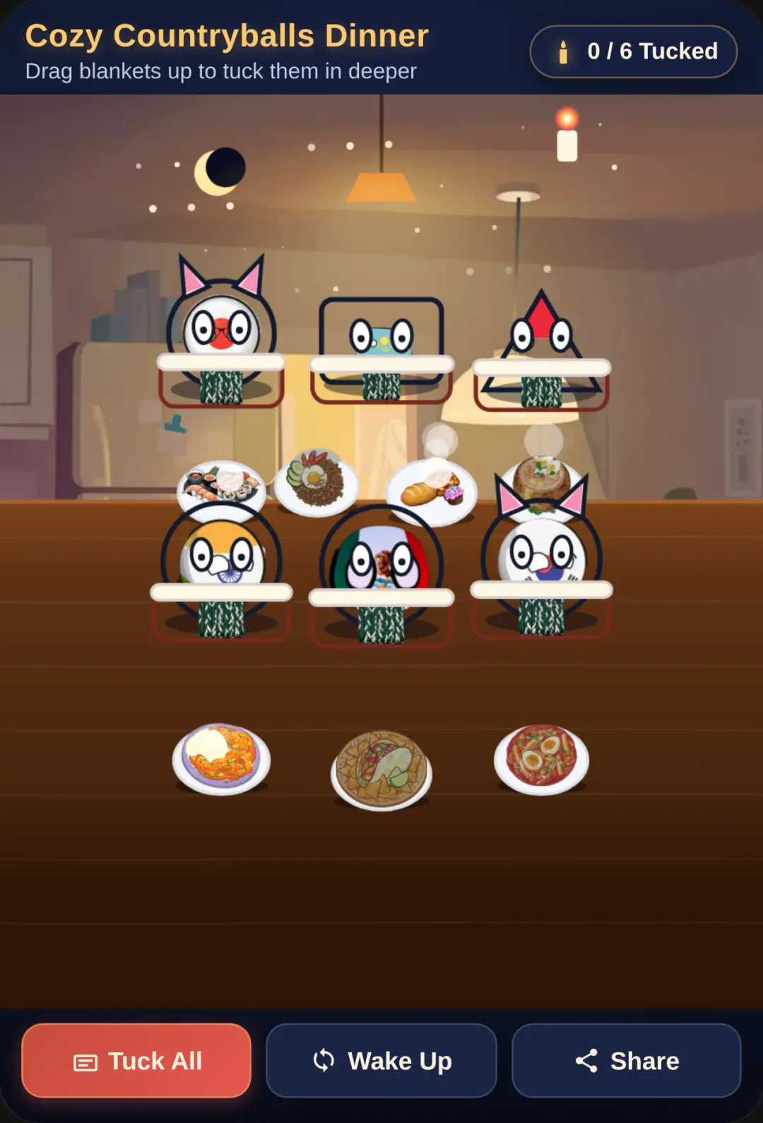 Cozy Countryballs Dinner Night cover