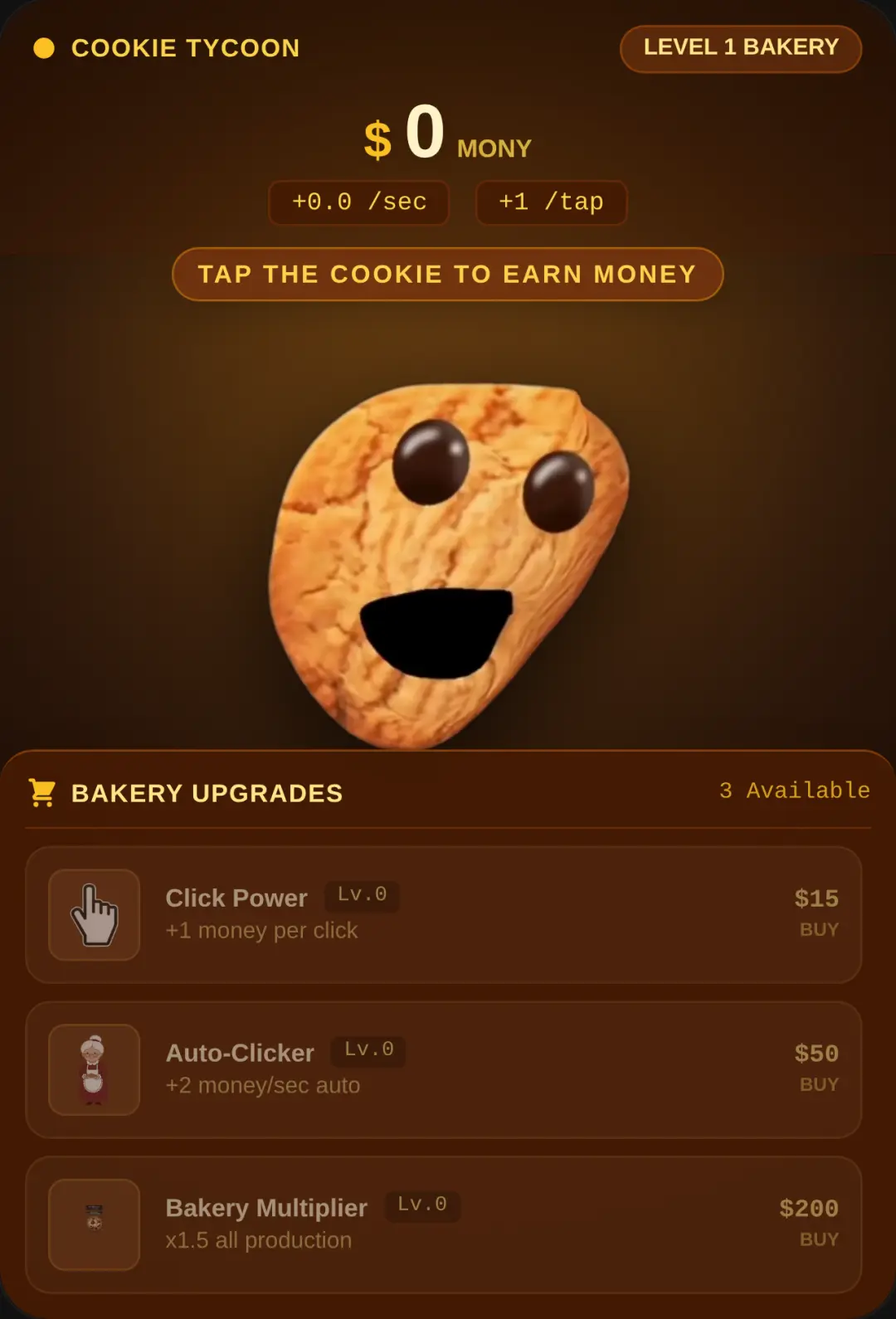 Cookie Tycoon Clicker cover