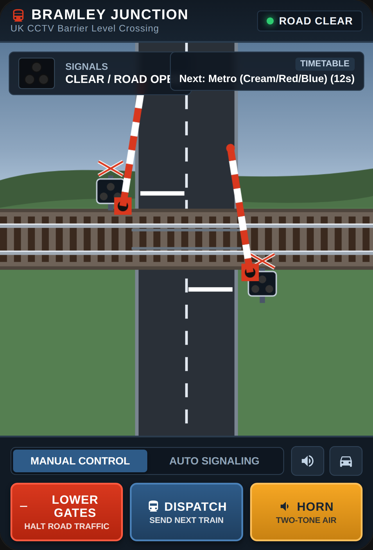 UK Railway Level Crossing Simulator cover