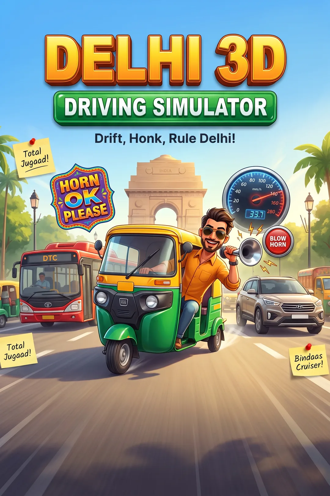 Delhi 3D Driving Simulator