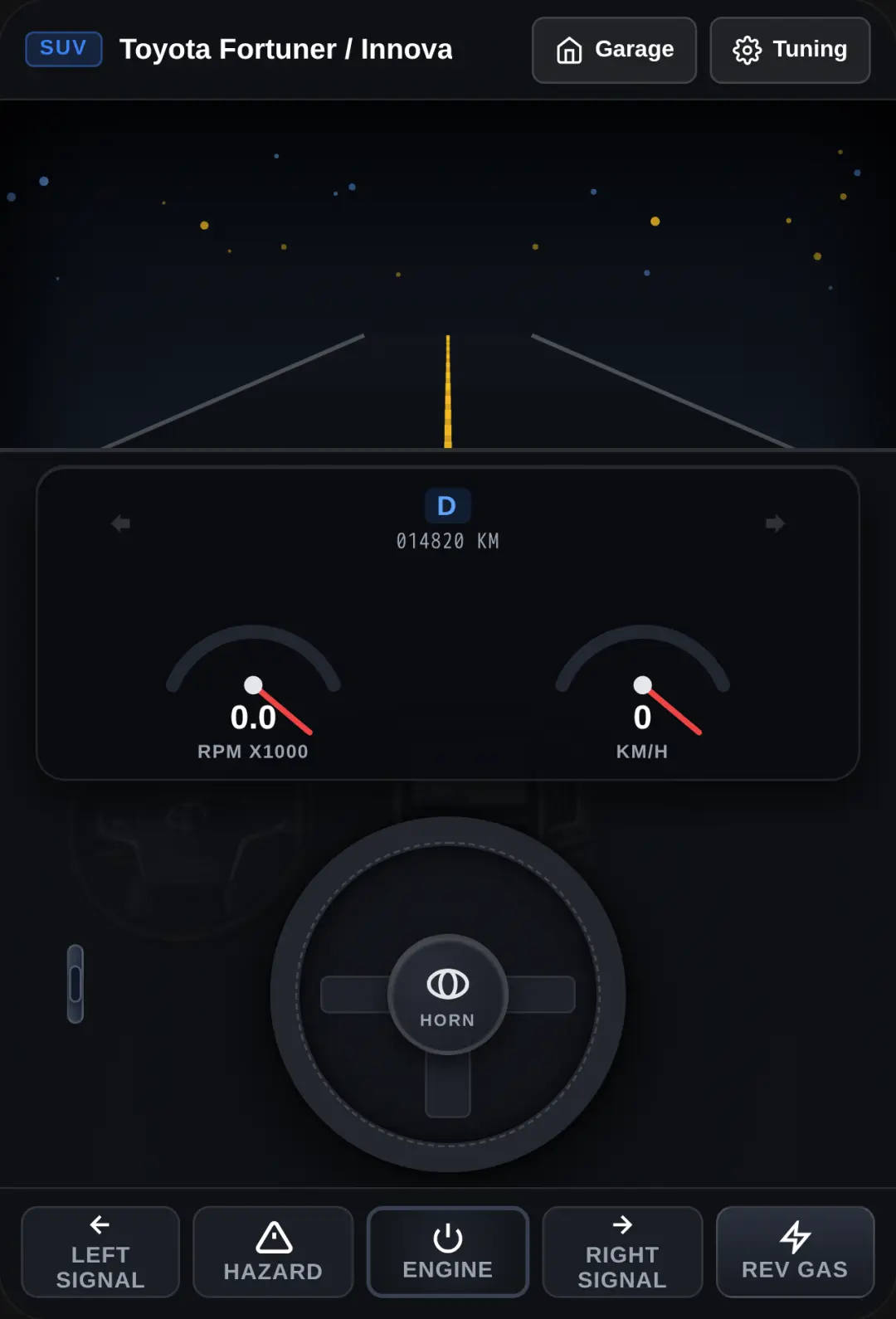 SUV Cockpit Simulator cover