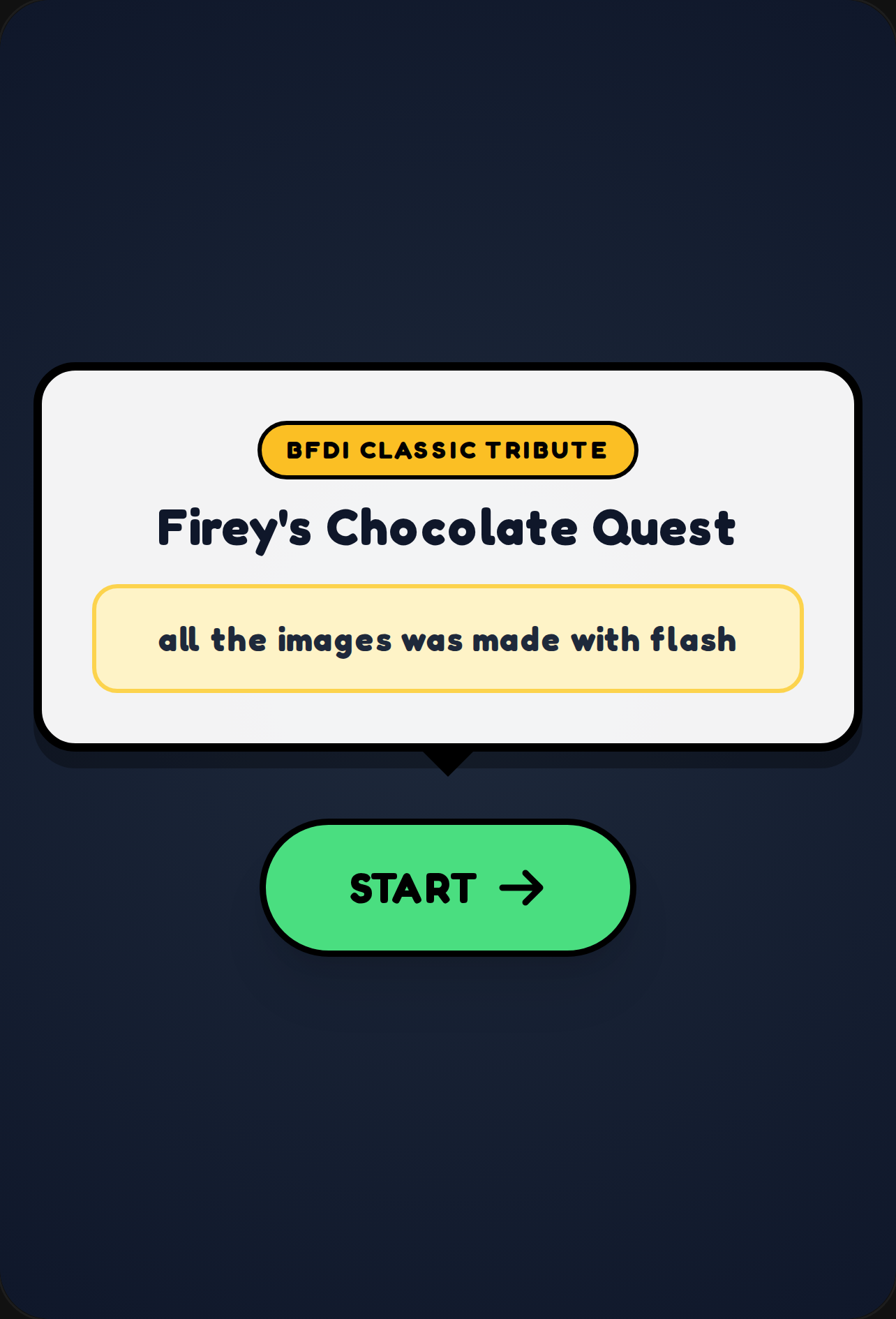 Firey's candy bar adventure (BETA) cover