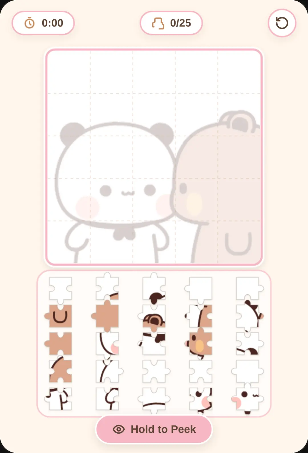 Panda & Bear Jigsaw cover