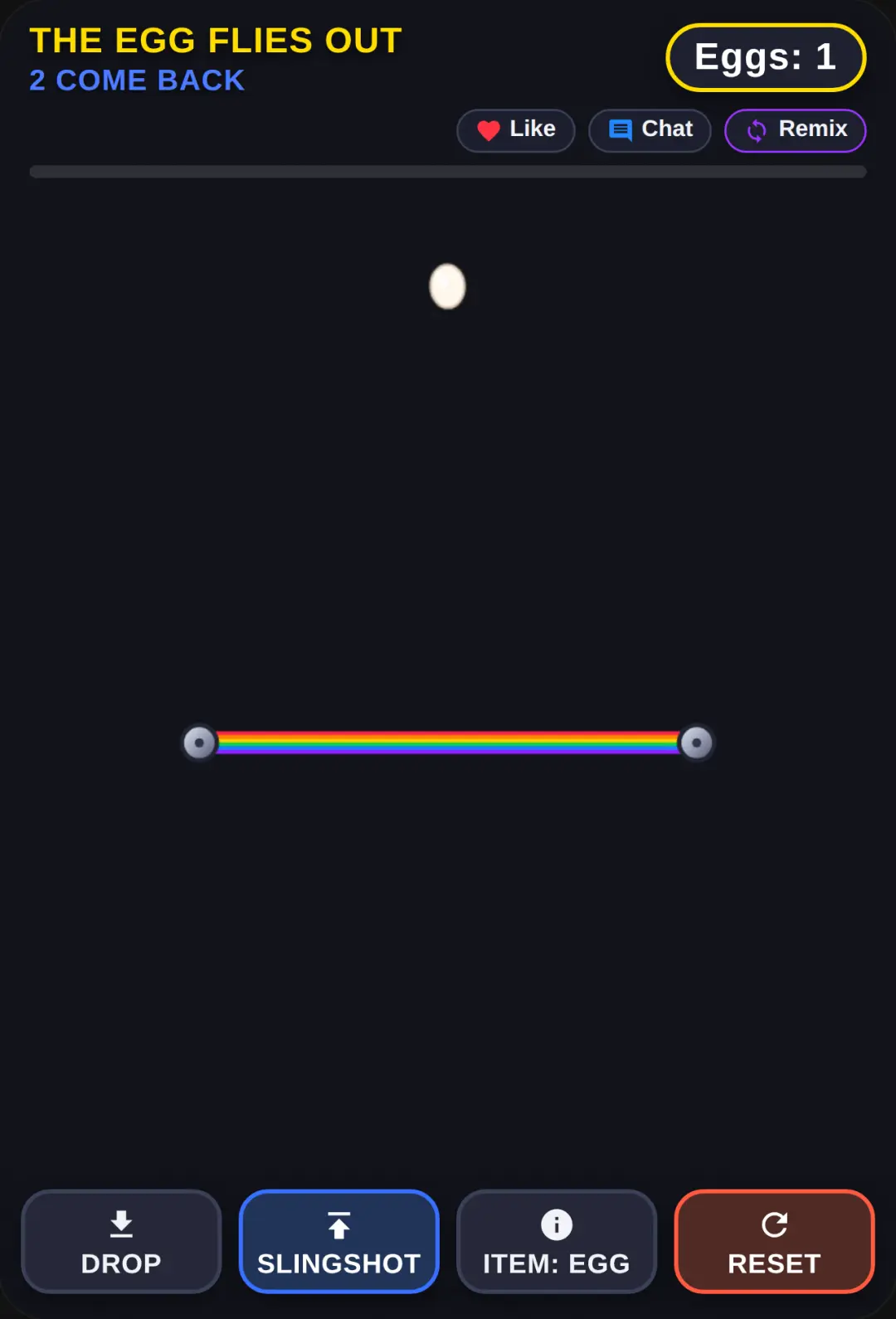 Double Bounce: Egg Rope Launcher
