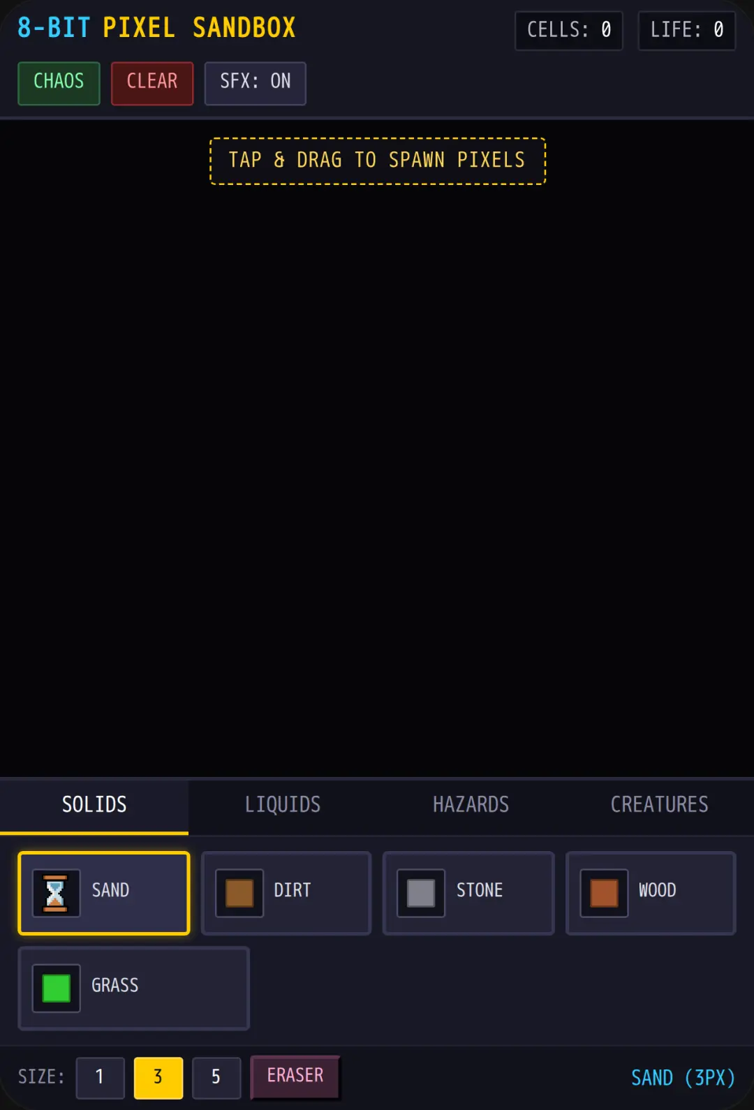 Pixel Element Sandbox cover