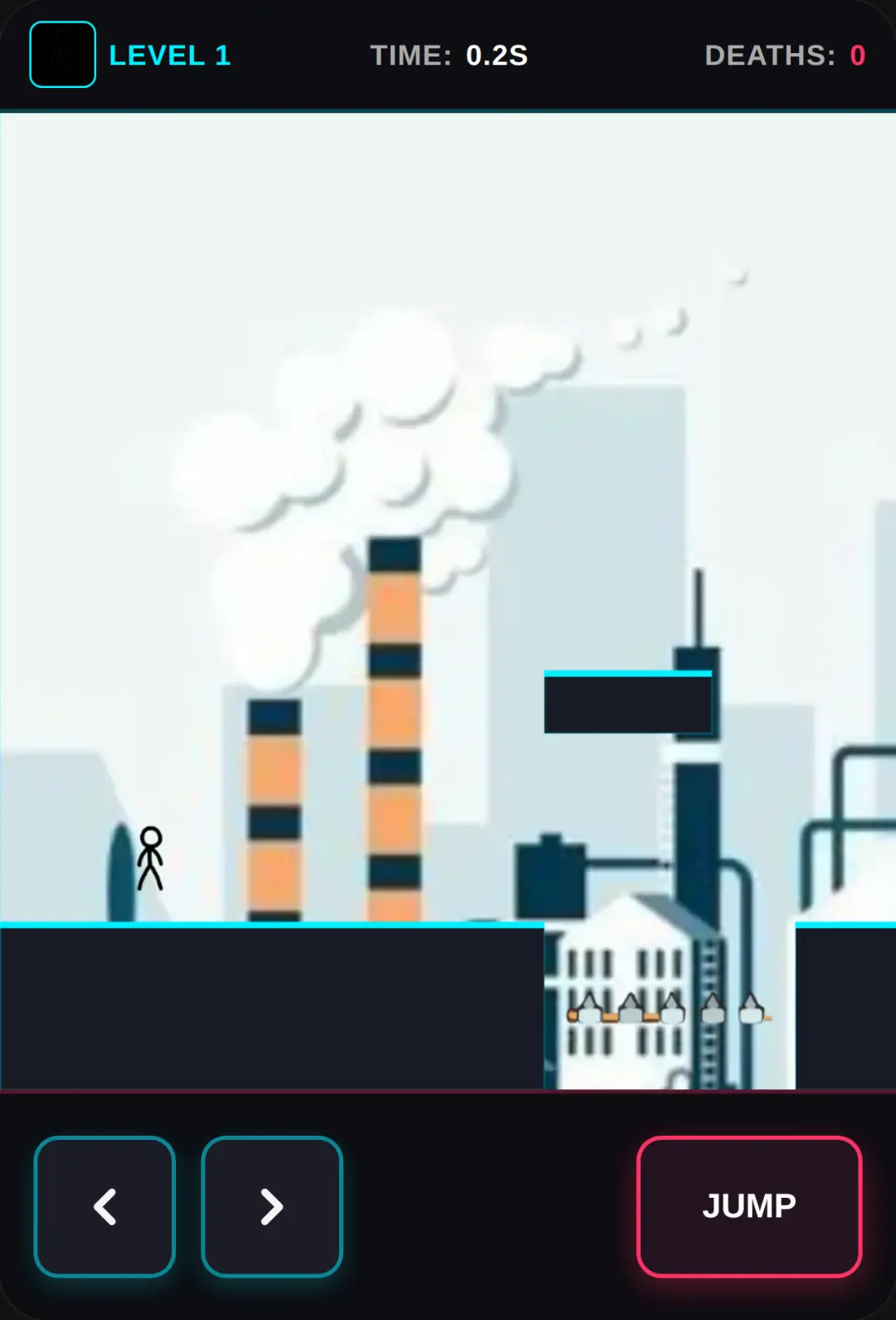 Dark Stickman Parkour cover