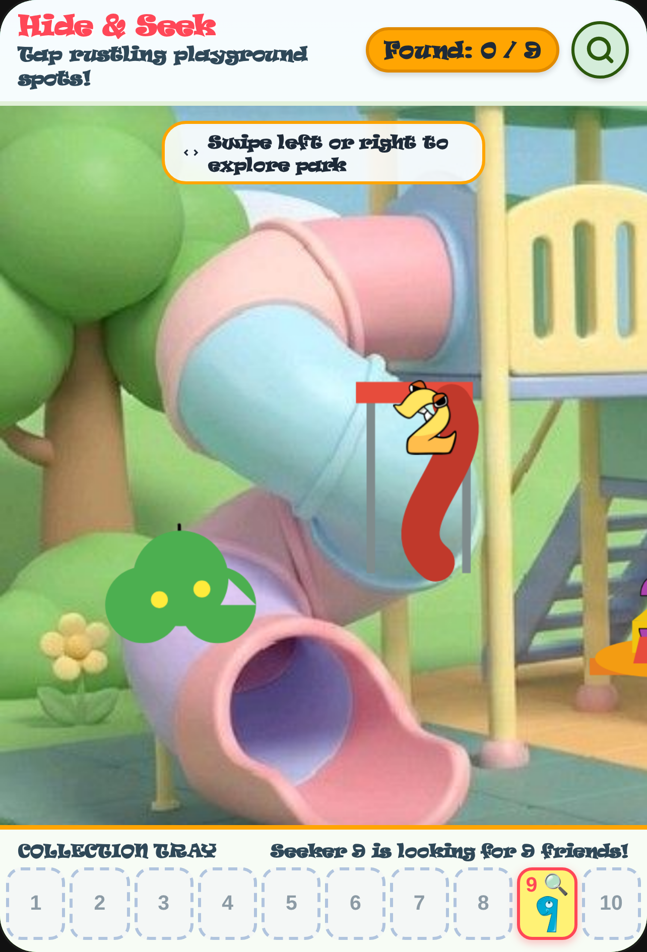 Hide & Seek Playground: 10 Numbers cover