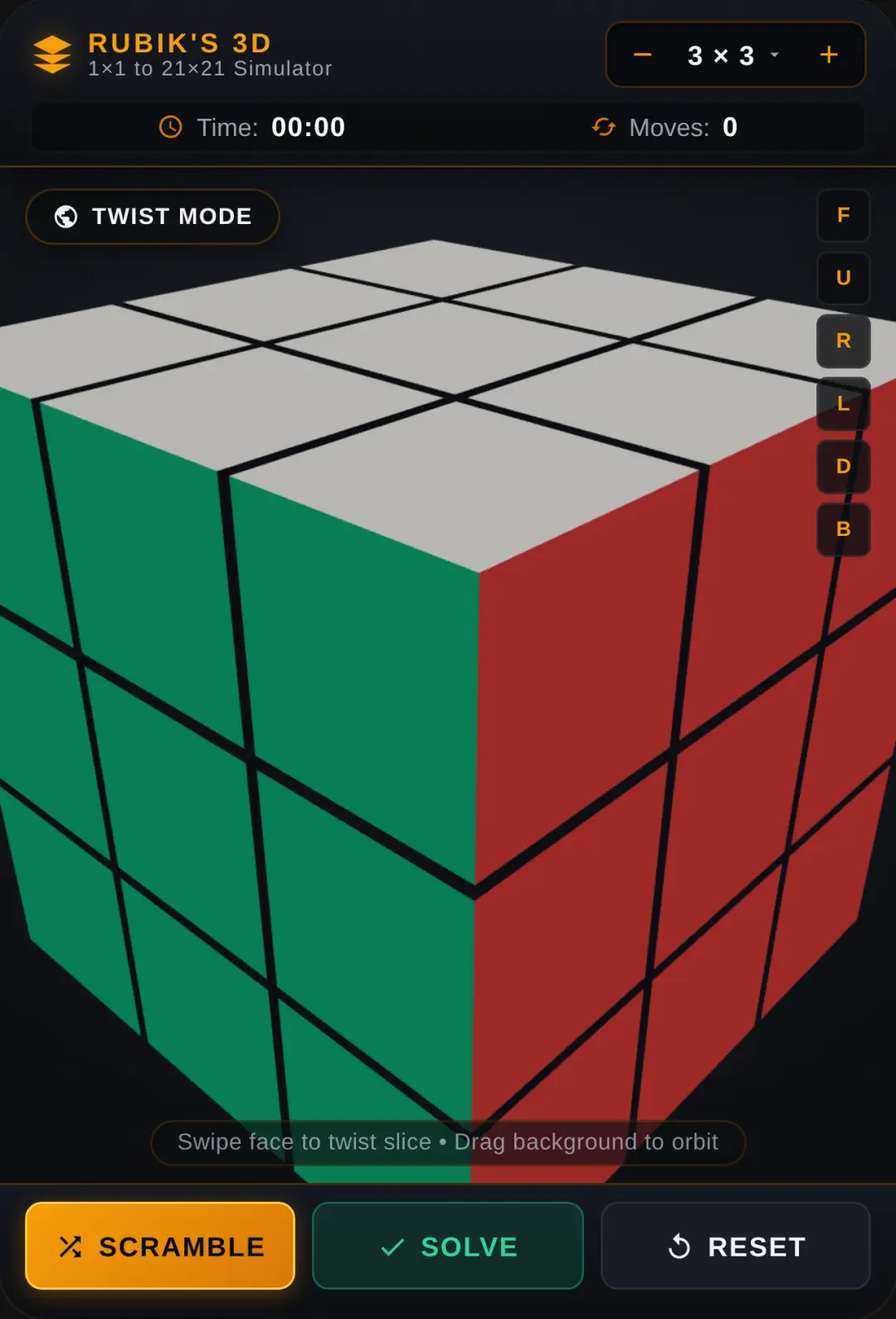 Rubik's Cube 3D Simulator cover