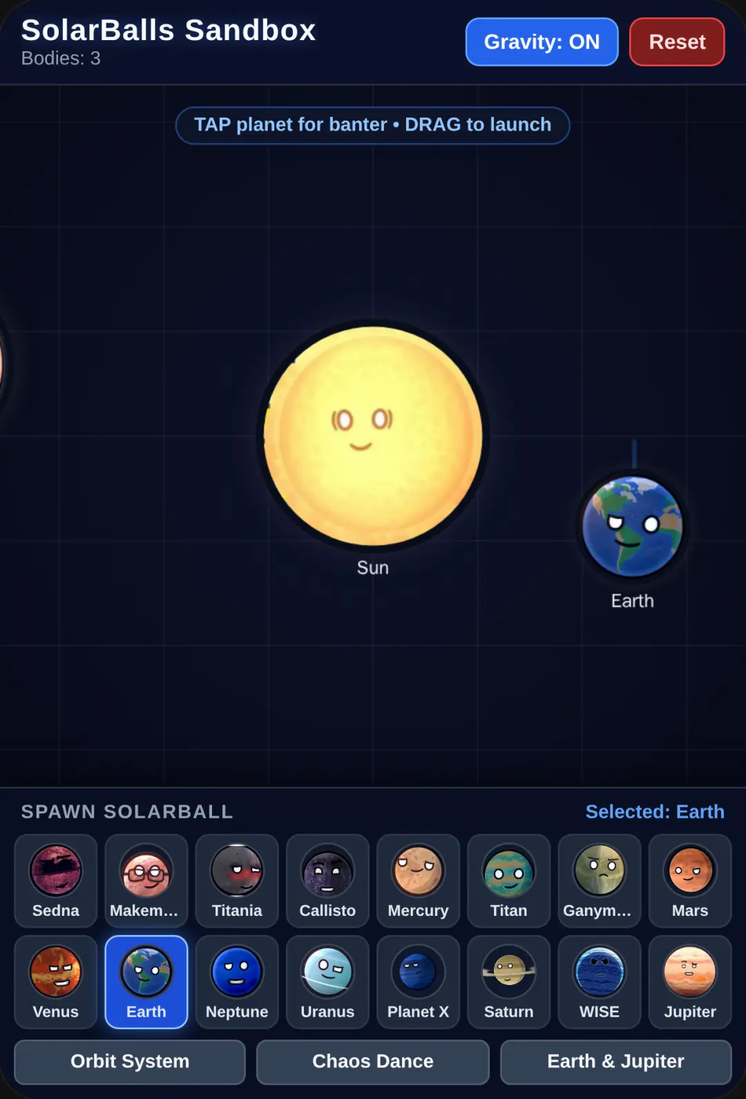SolarBalls Sandbox cover