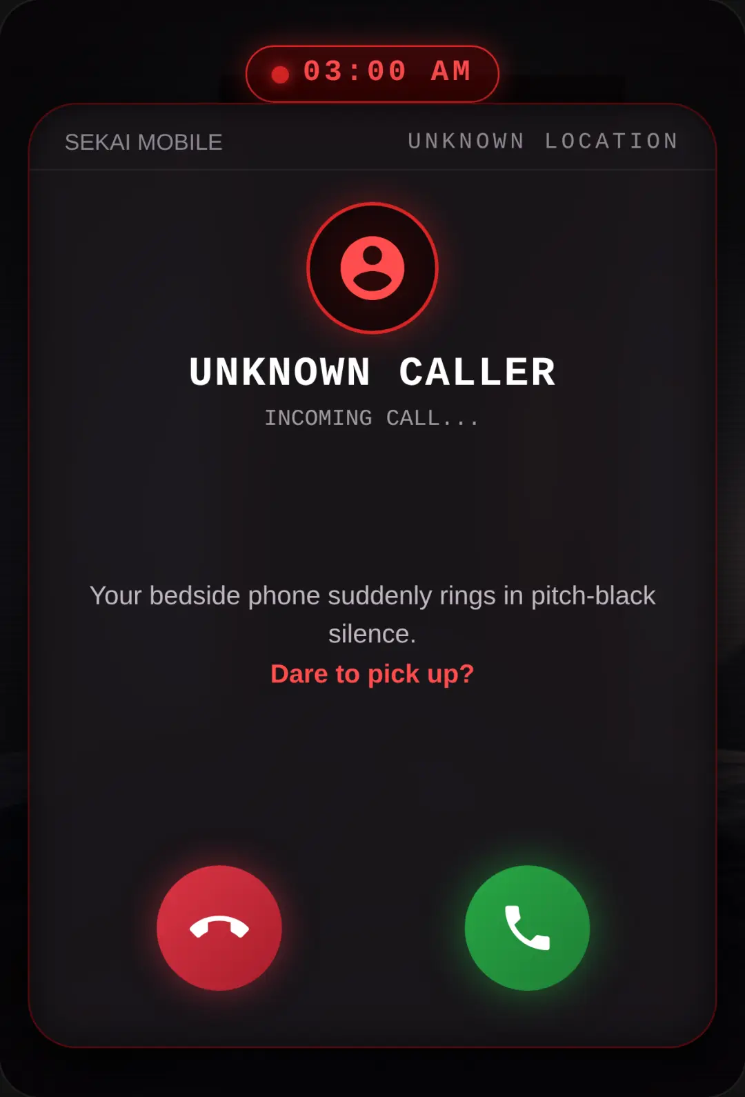 3 AM CALL cover