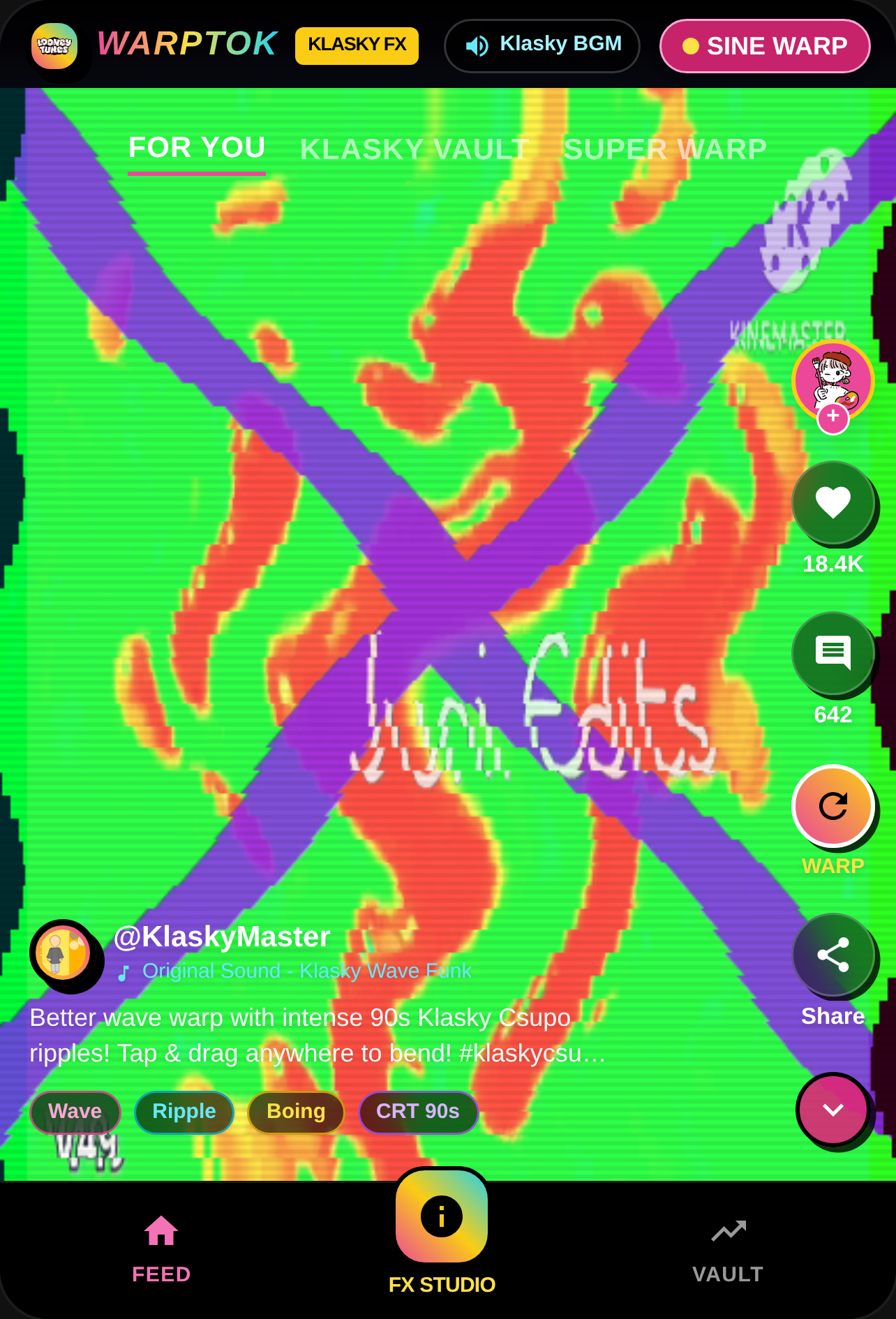 klasky csupoTok - Klasky Wave Warp Social Media cover