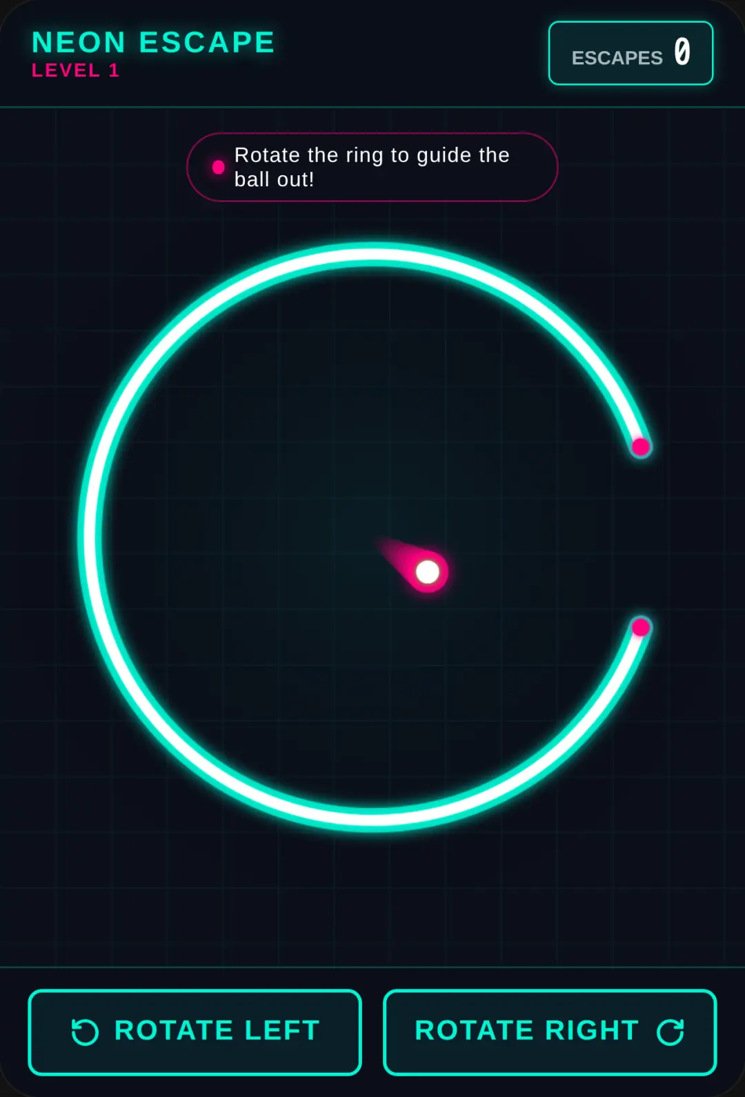 Neon Circle Escape cover