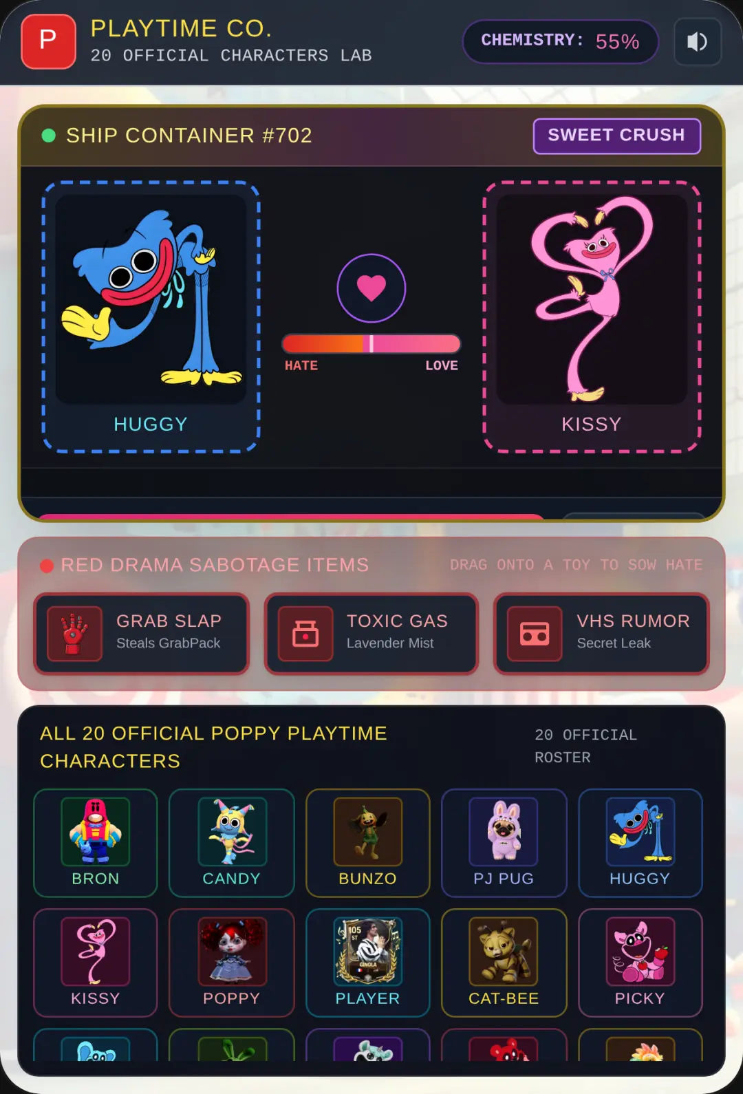 Poppy Playtime Ship Box cover