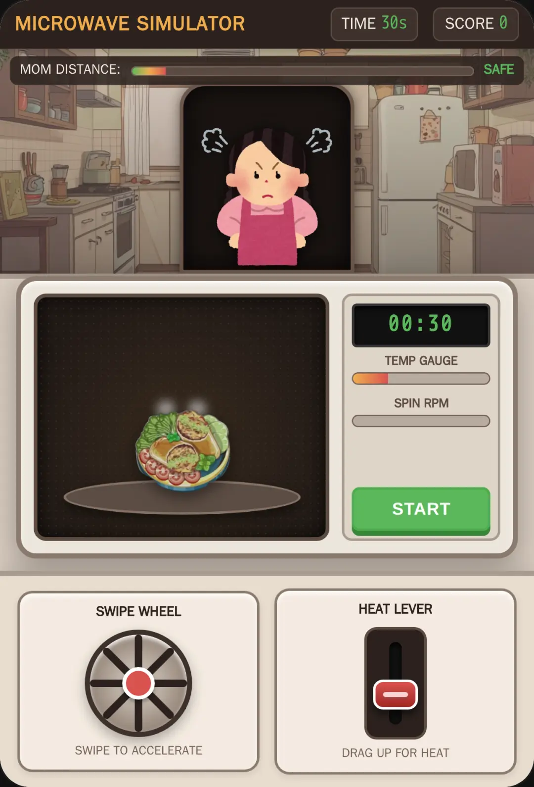 Microwave Simulator: Don't Alert Mom! cover