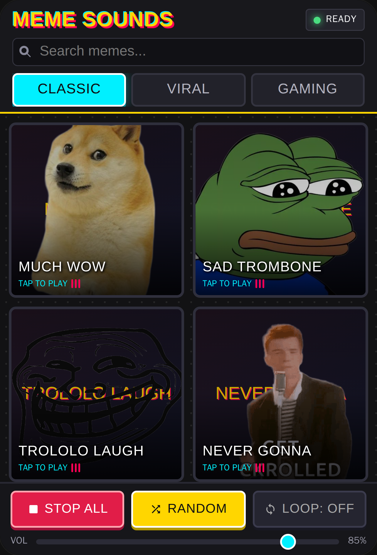 Meme Soundboard cover