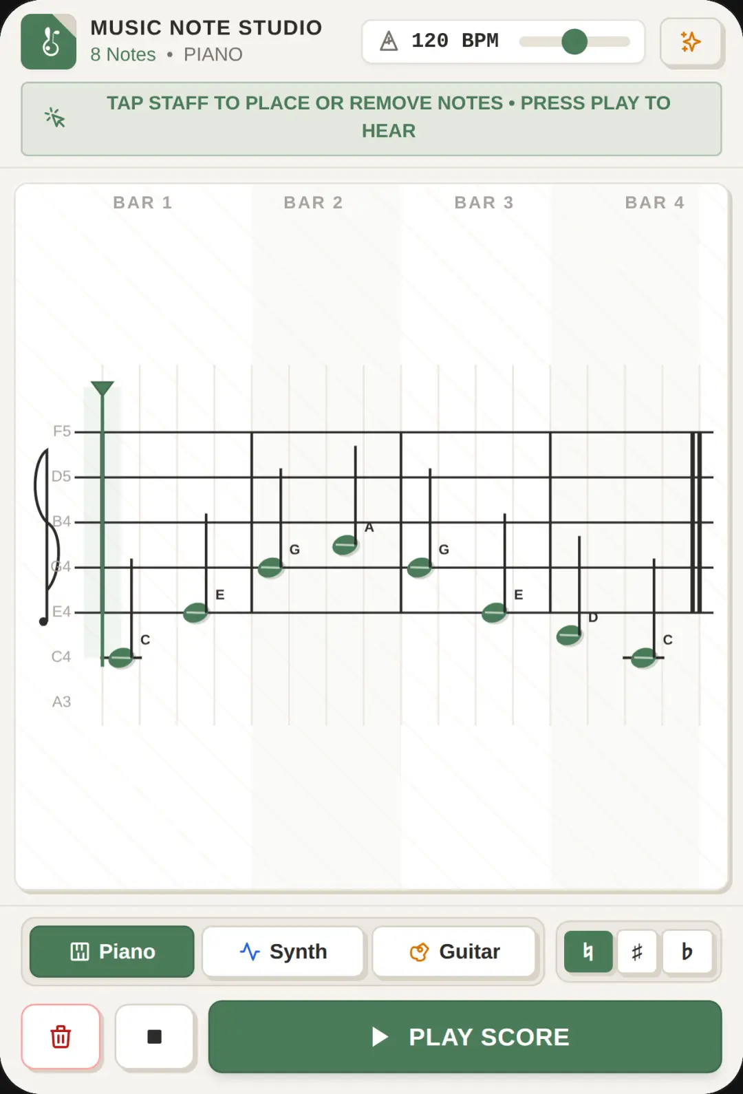 Music Note Studio cover