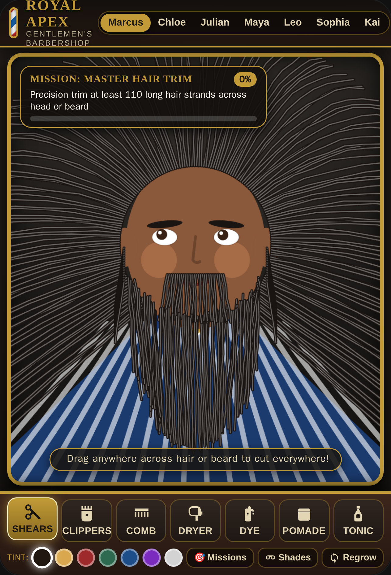 Master Barber Studio: Long Hair & Challenges cover