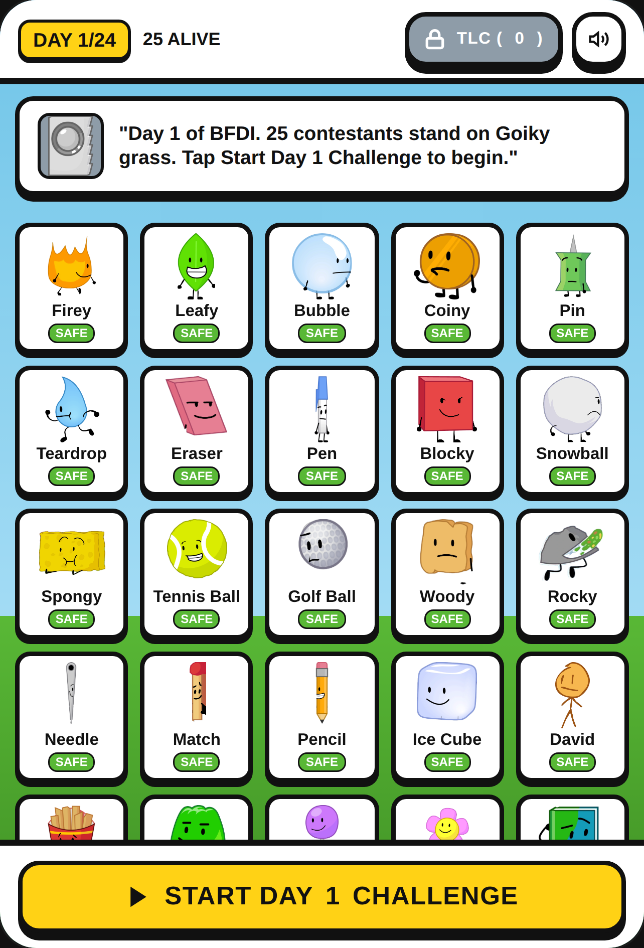 BFDI : Battle for Dream Island You want to battle for a great island? Battle for dream island it is cover