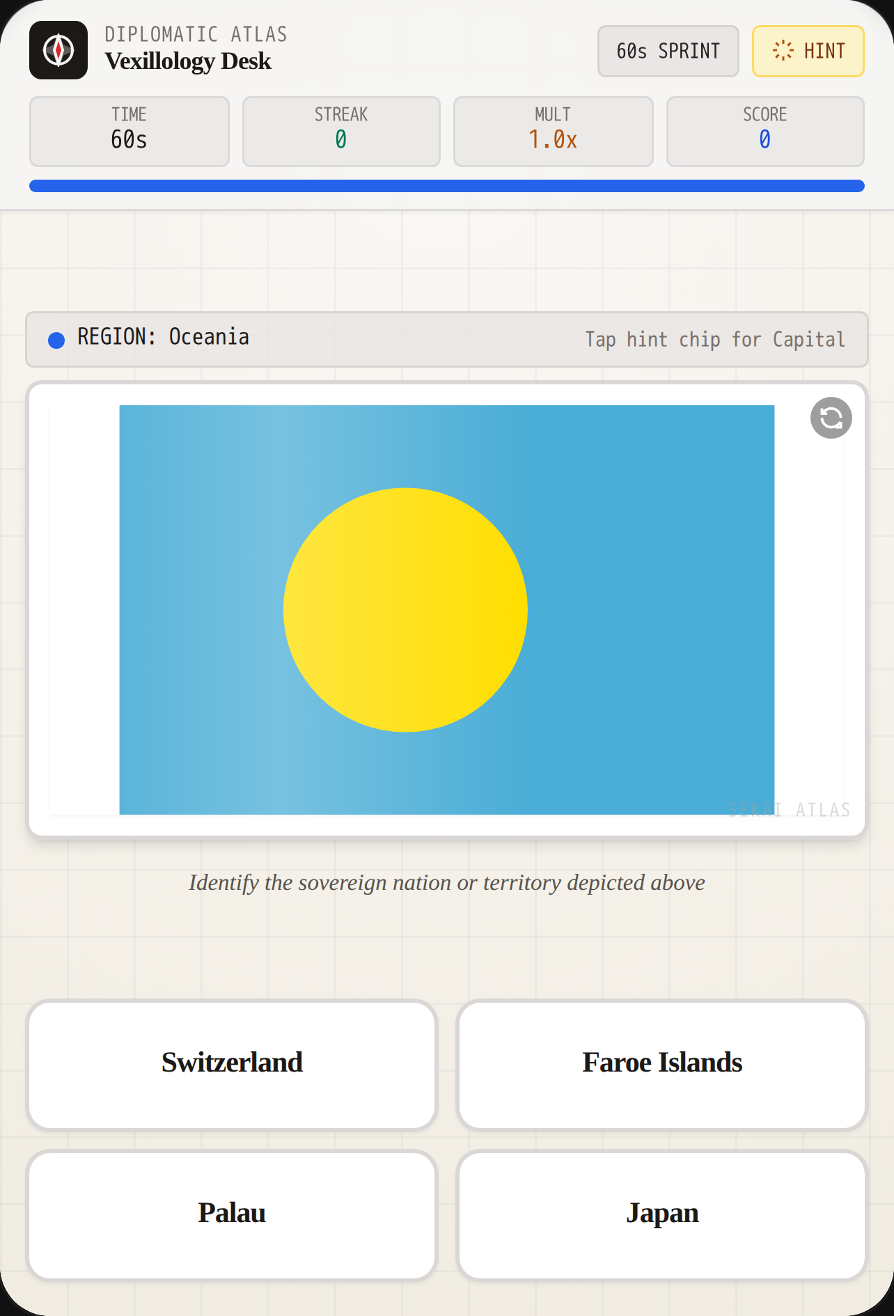 Diplomatic Atlas — World Flag Expedition cover