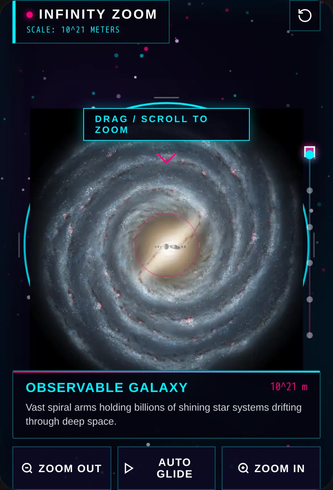 Infinity Zoom - Cosmic Journey cover