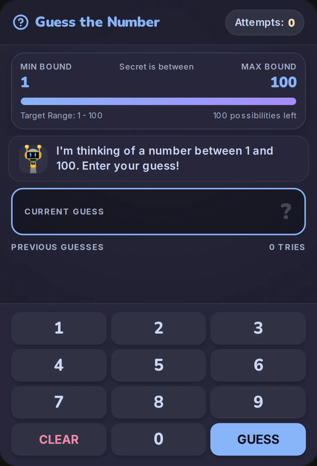 Guess the Number cover