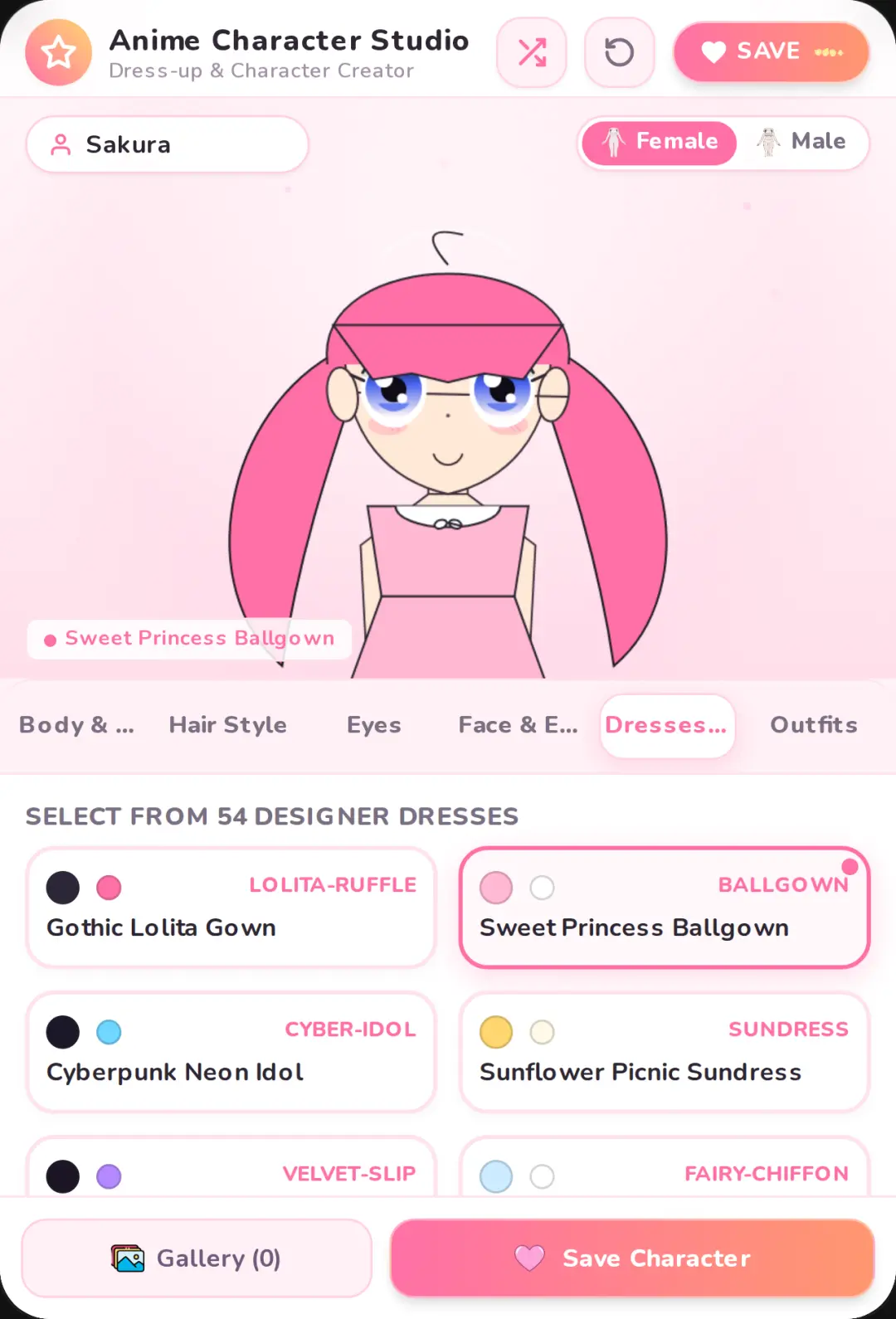 Anime Character Studio cover