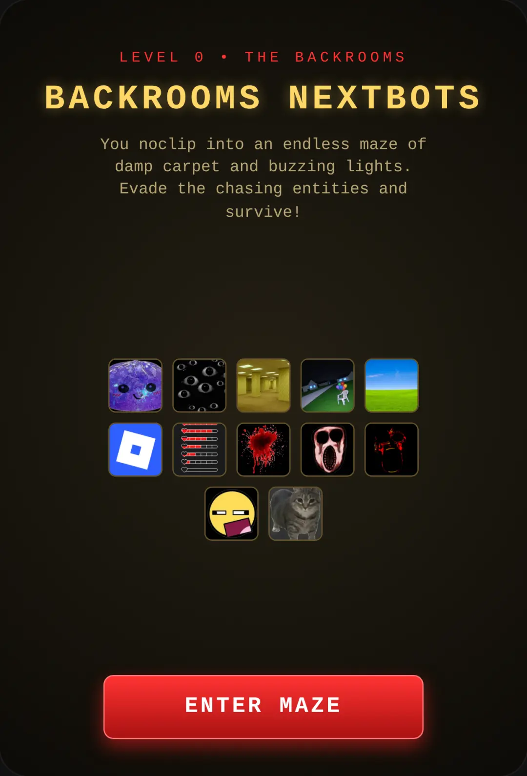 Backrooms: Nextbot Survival cover