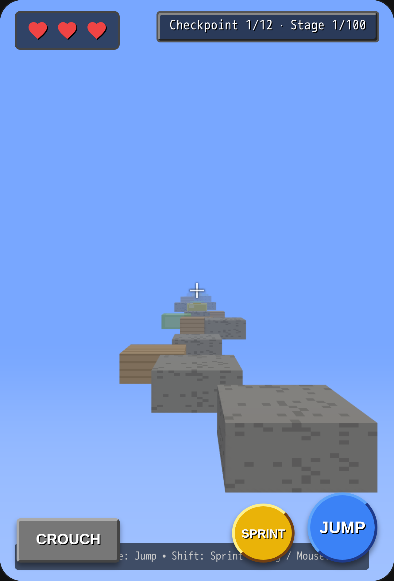Minecraft Parkour 3D cover