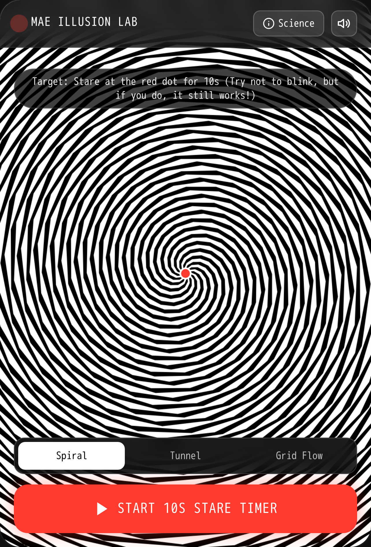 Motion Aftereffect Illusion Lab cover
