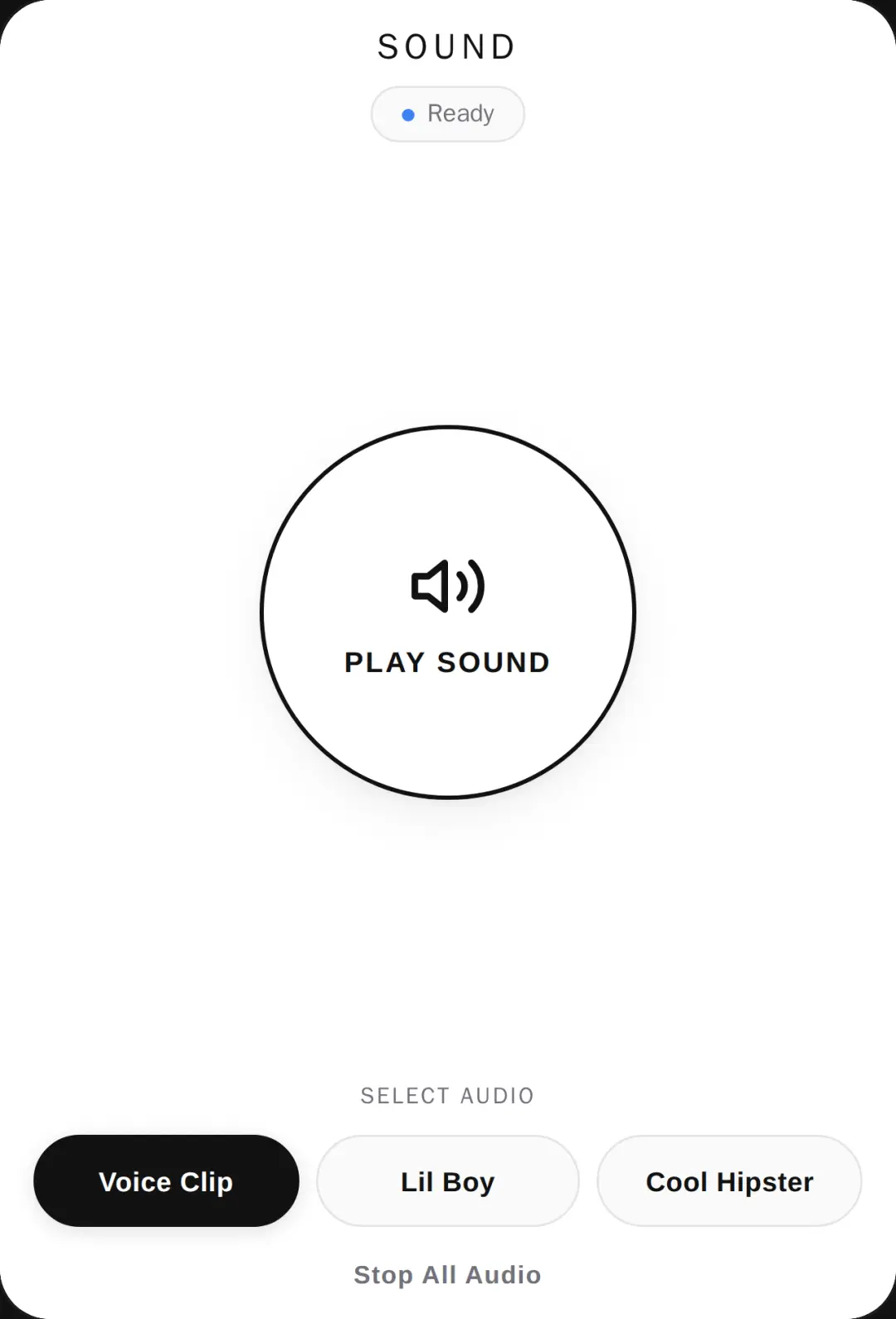Sound cover