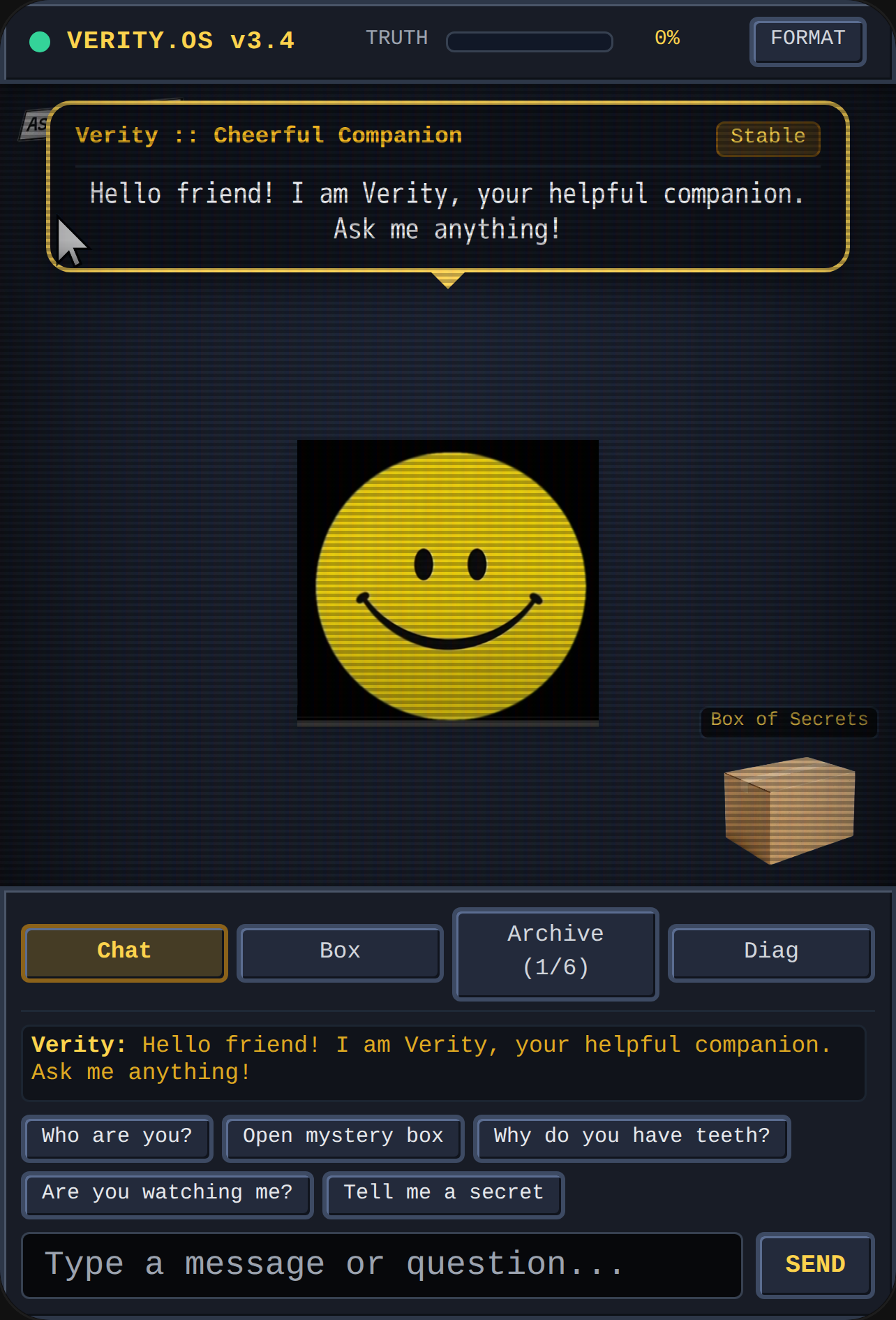 Verity - Desktop AI Assistant cover