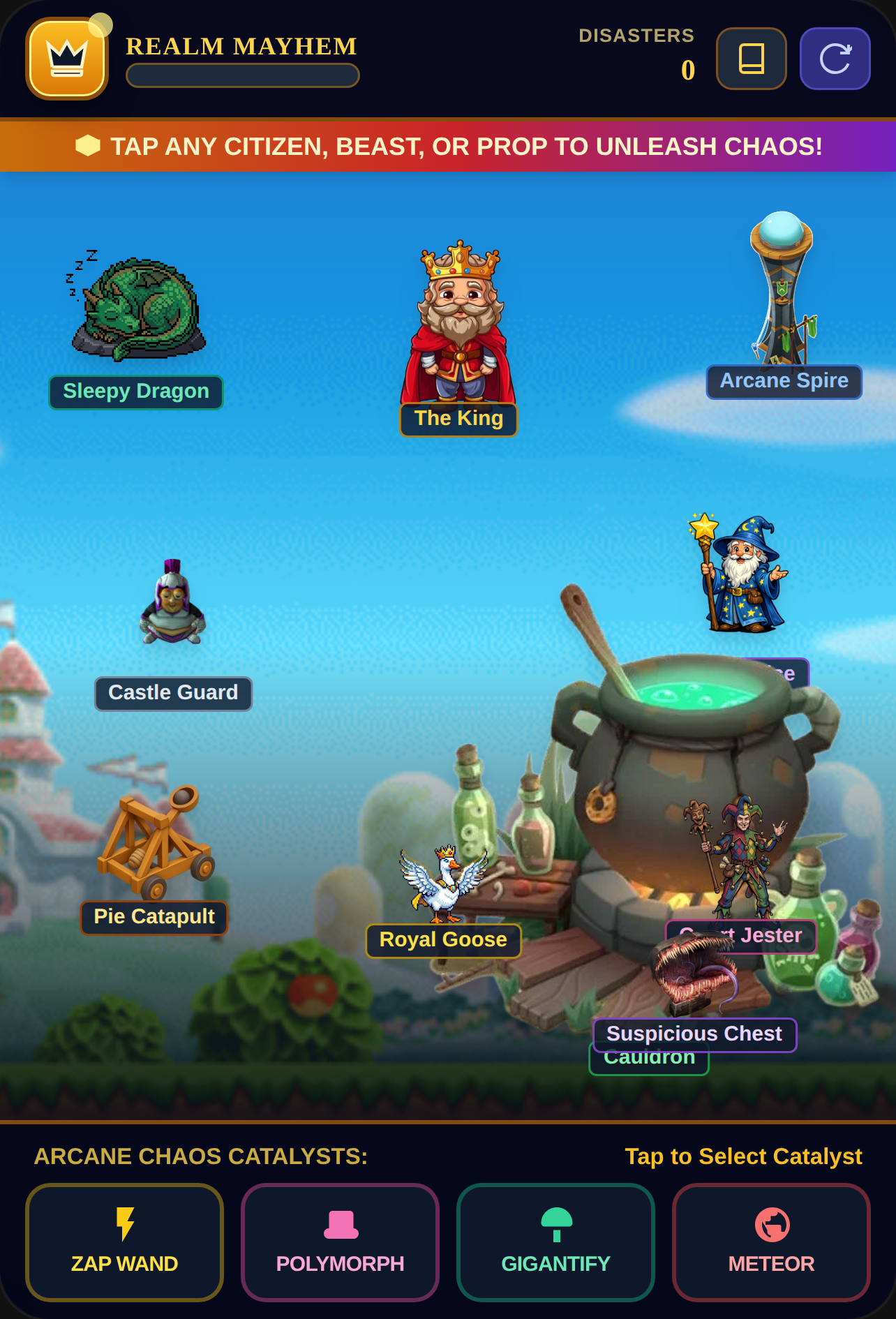 Kingdom of Quirkvale: Infinite Chaos Sandbox cover