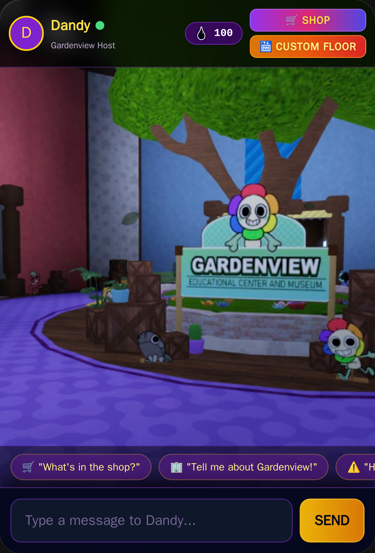 Dandy's World Chat cover