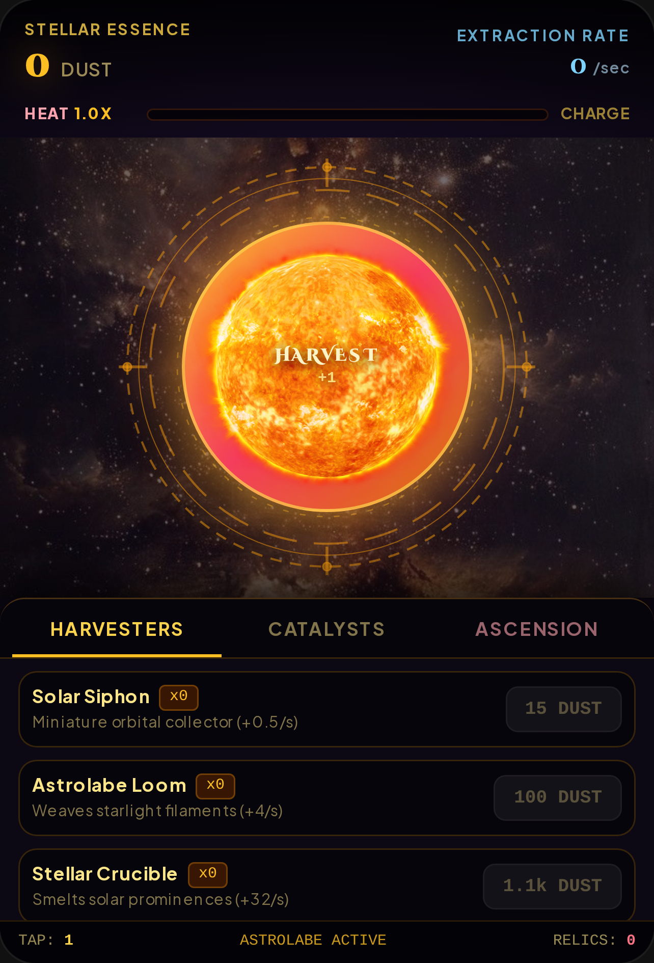 Stardust Astrolabe cover