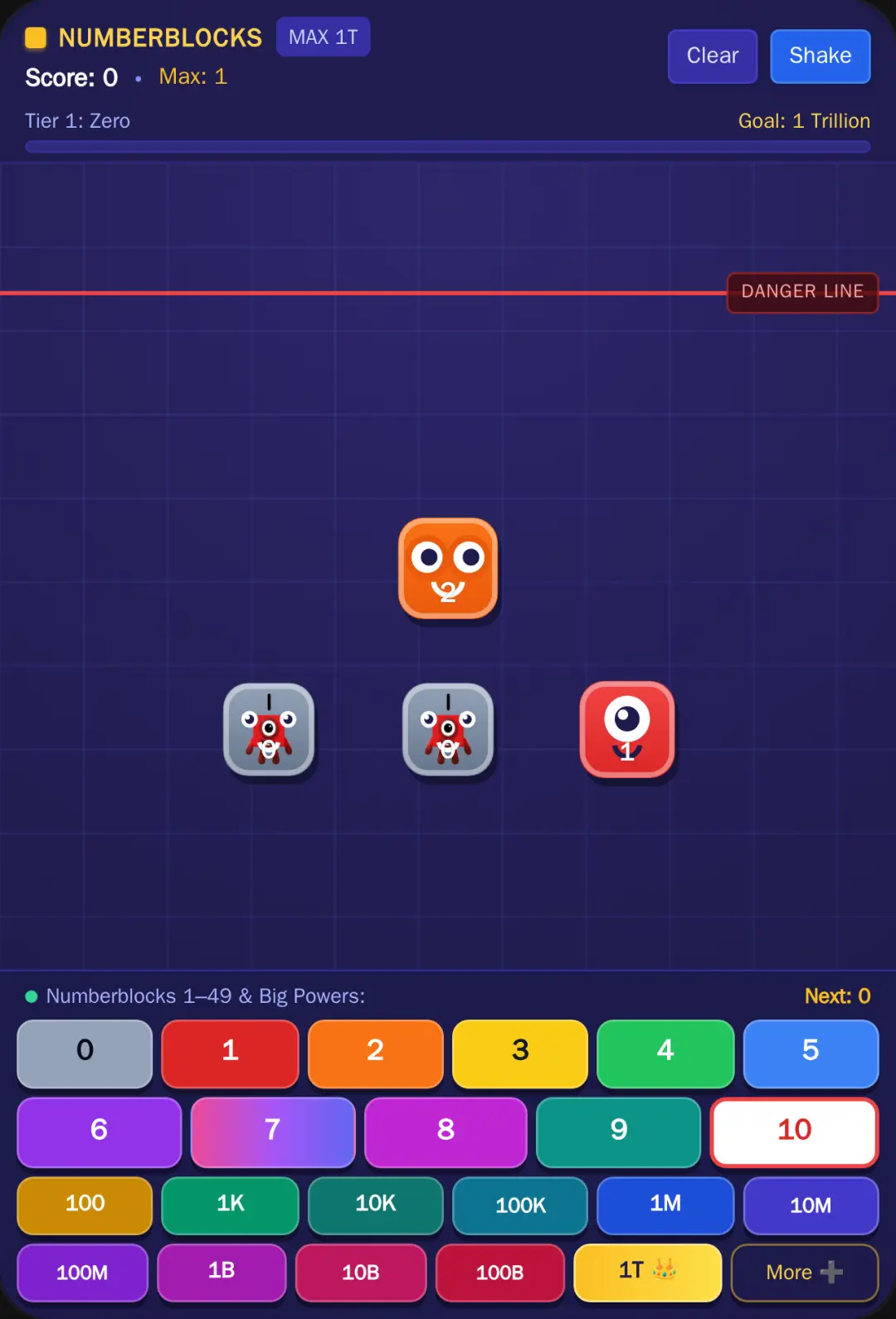 Numberblocks 1 Trillion cover