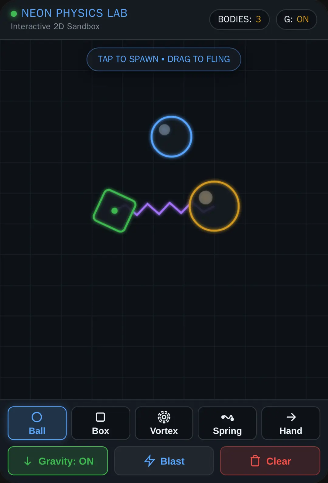 Neon Physics Lab cover