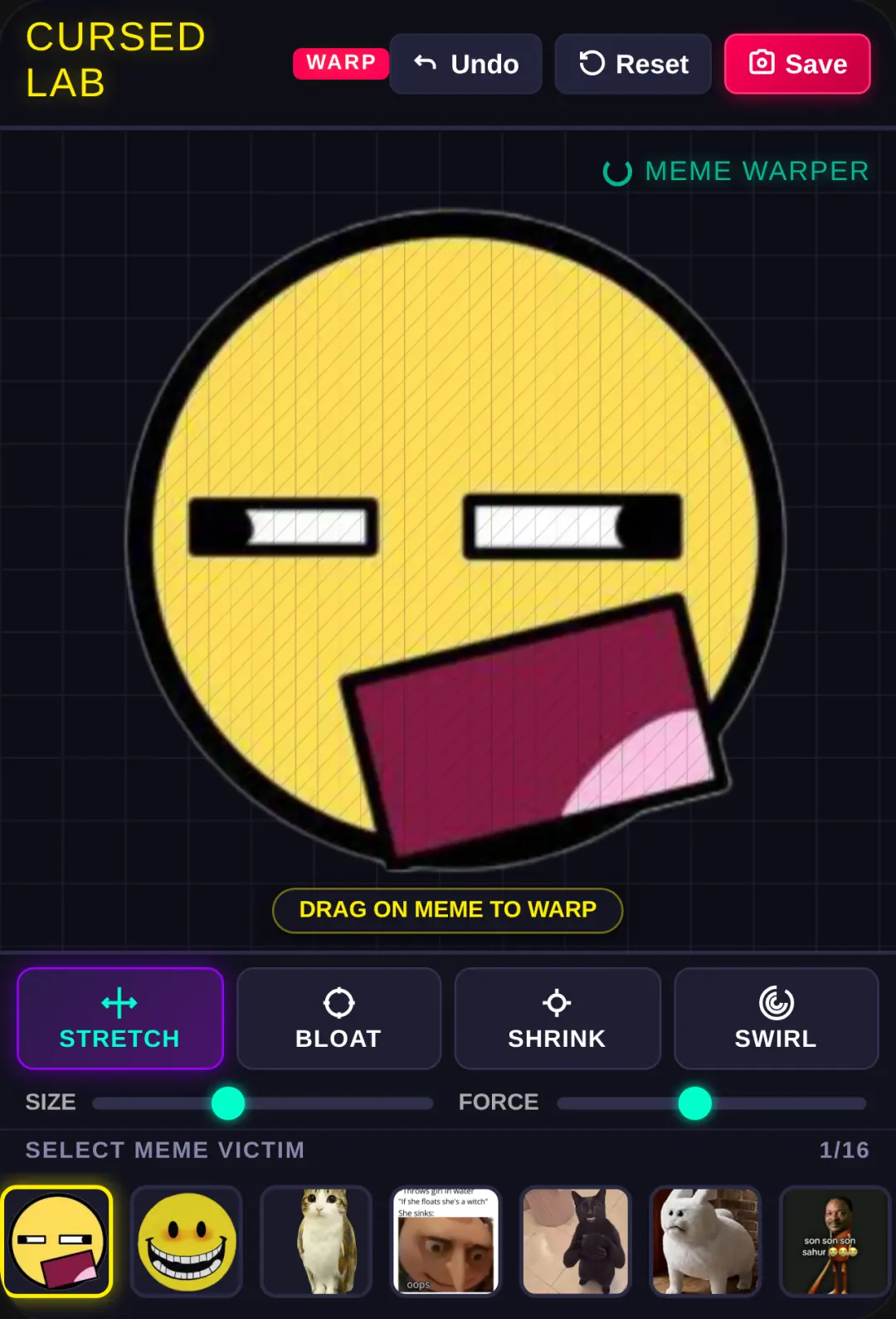 Cursed Meme Lab - Stretch & Warp cover