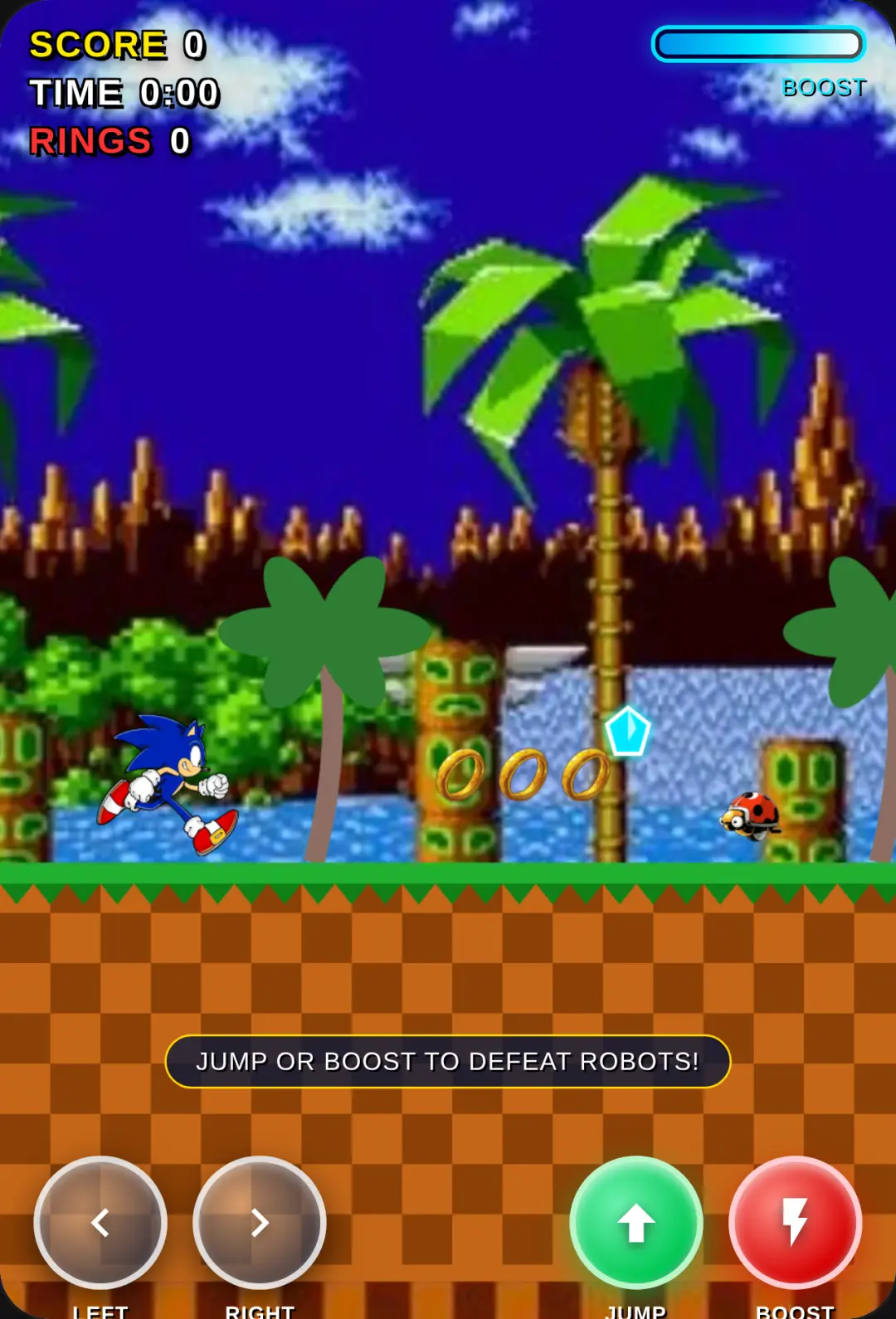 Sonic: Green Hill Zone rush cover