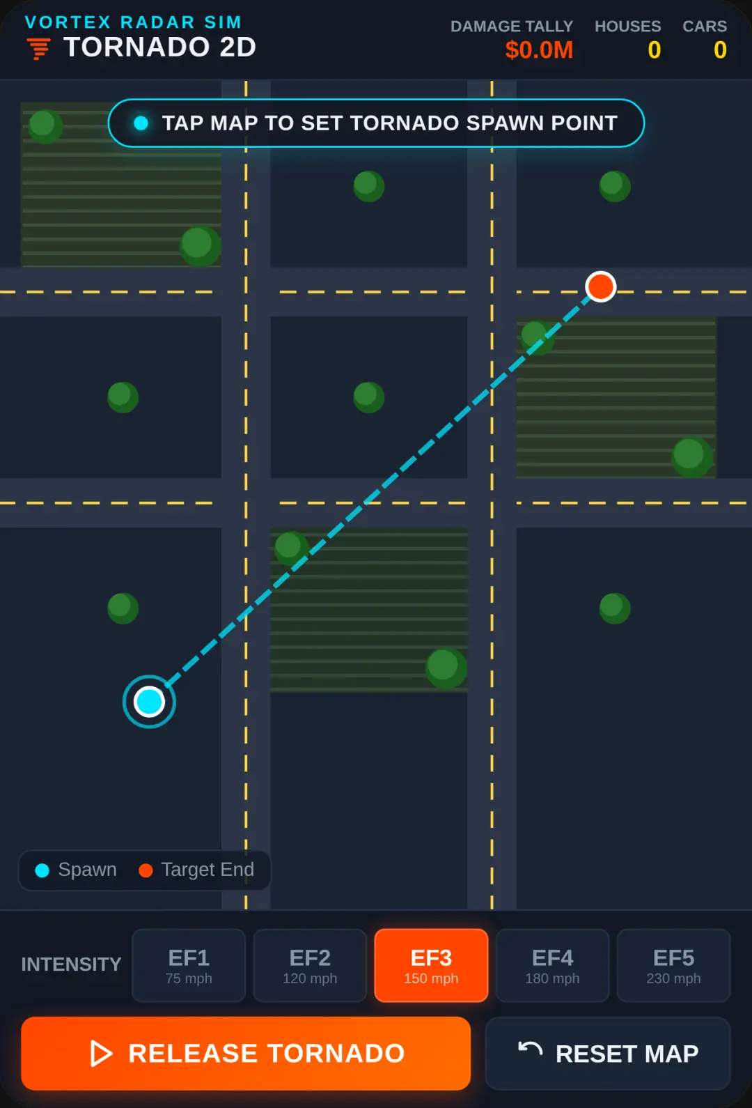 Tornado Path Simulator 2D cover