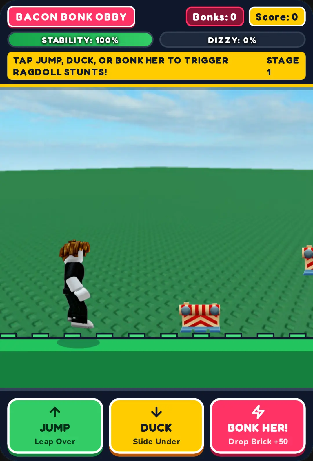 Bacon Girl Obby Bonk cover