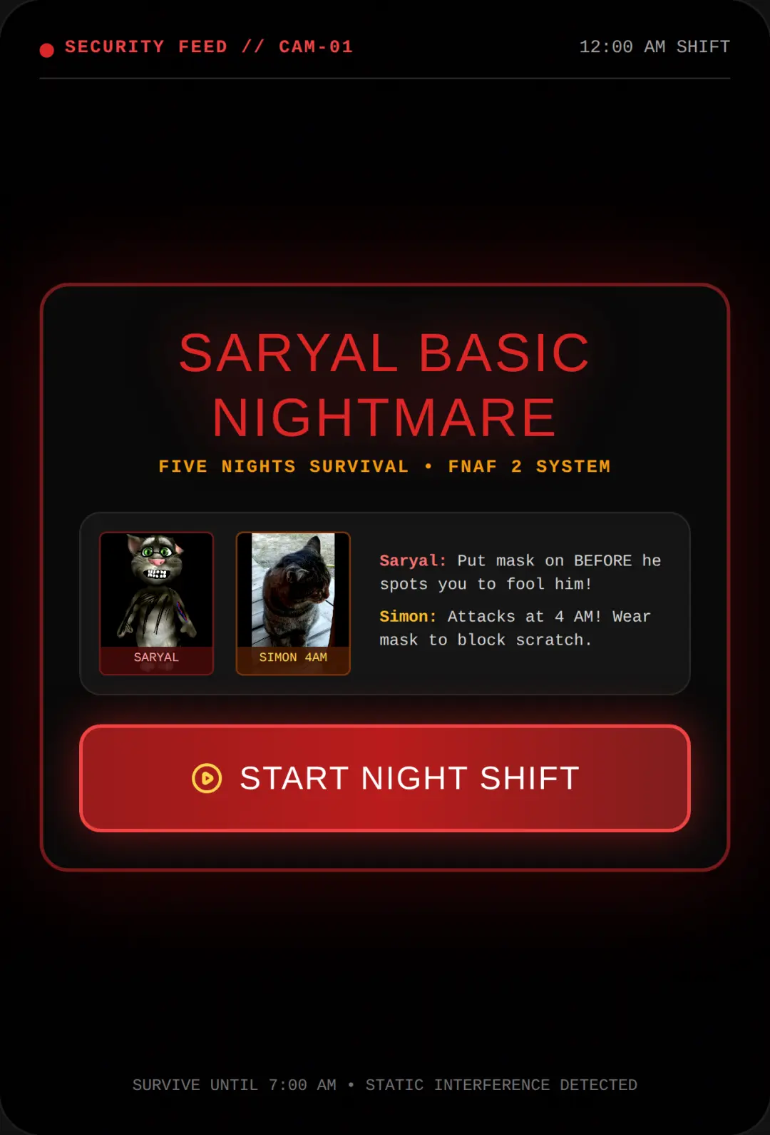 Saryal Basic Nightmare cover